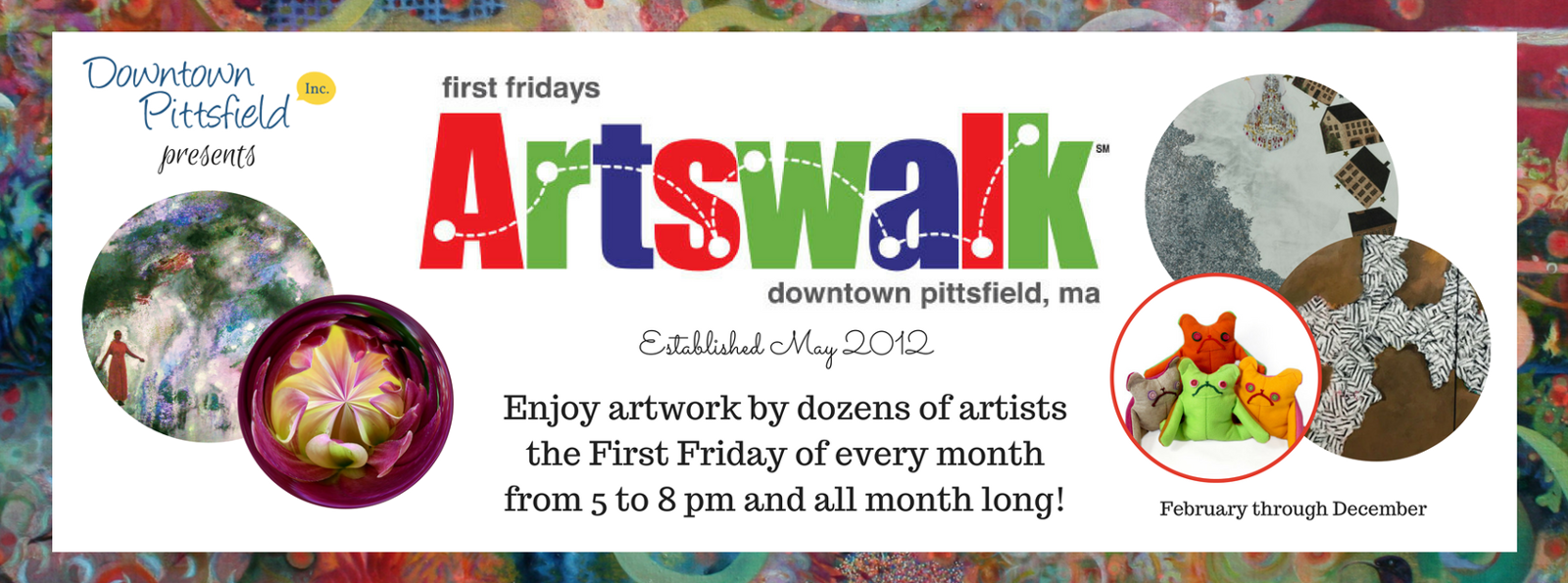 First Fridays Artswalk in Downtown Pittsfield, MA