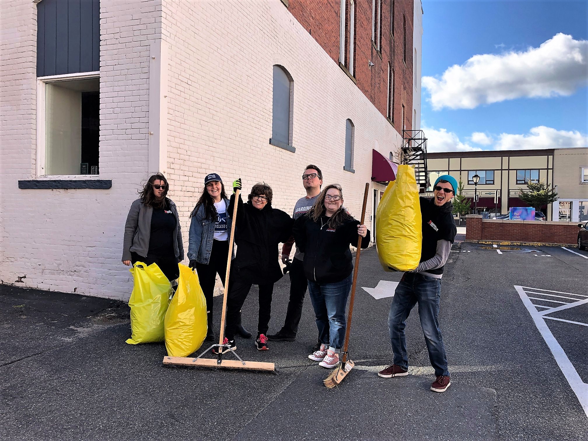 Barrington Stage Fall Cleanup Team Downtown Pittsfield, Inc.