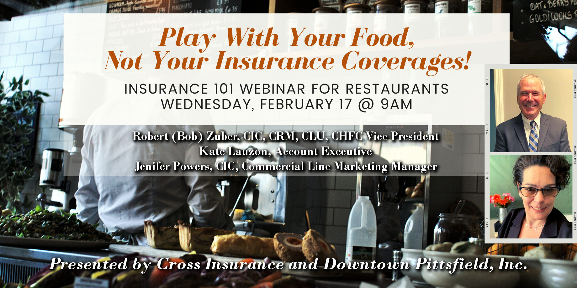 Play with your food, not your insurance coverage blog header