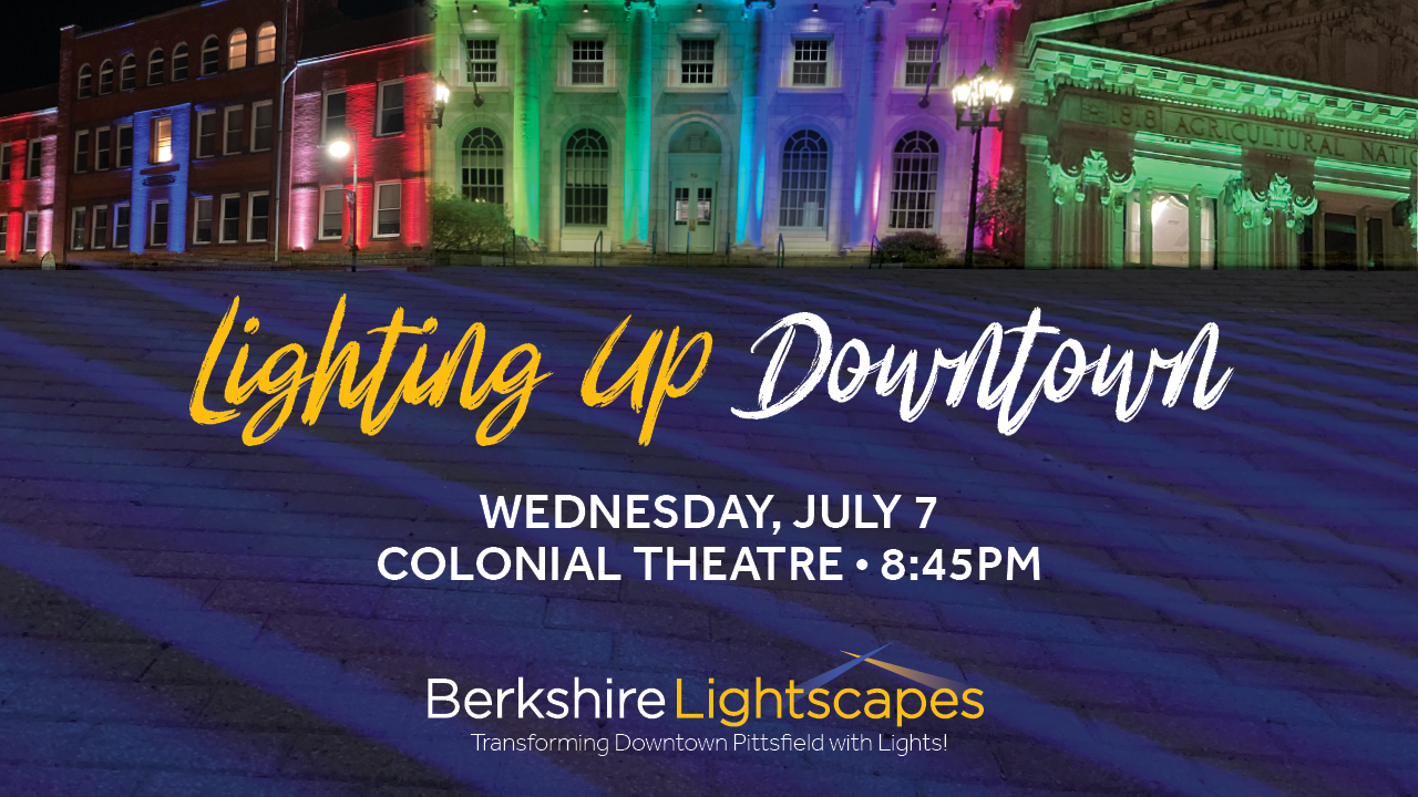 Lighting Up Downtown Pittsfield MA, Berkshire Lightscapes