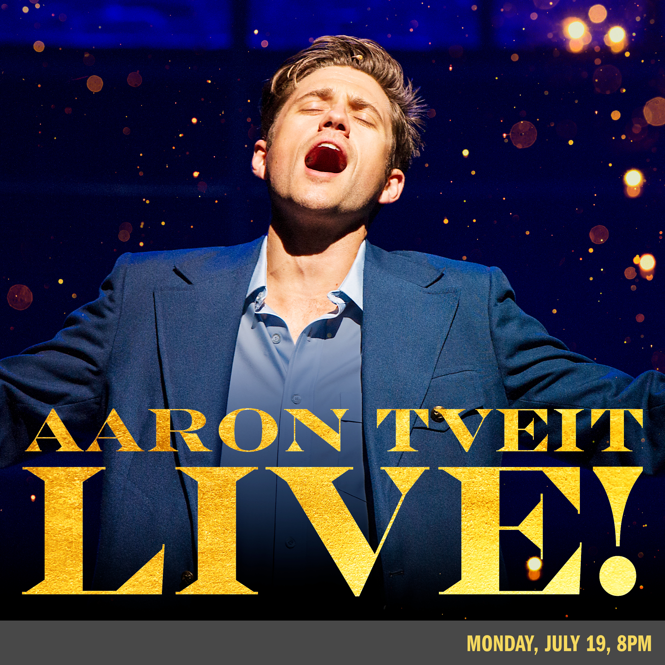 BSC presents Aaron Tveit LIVE! in concert