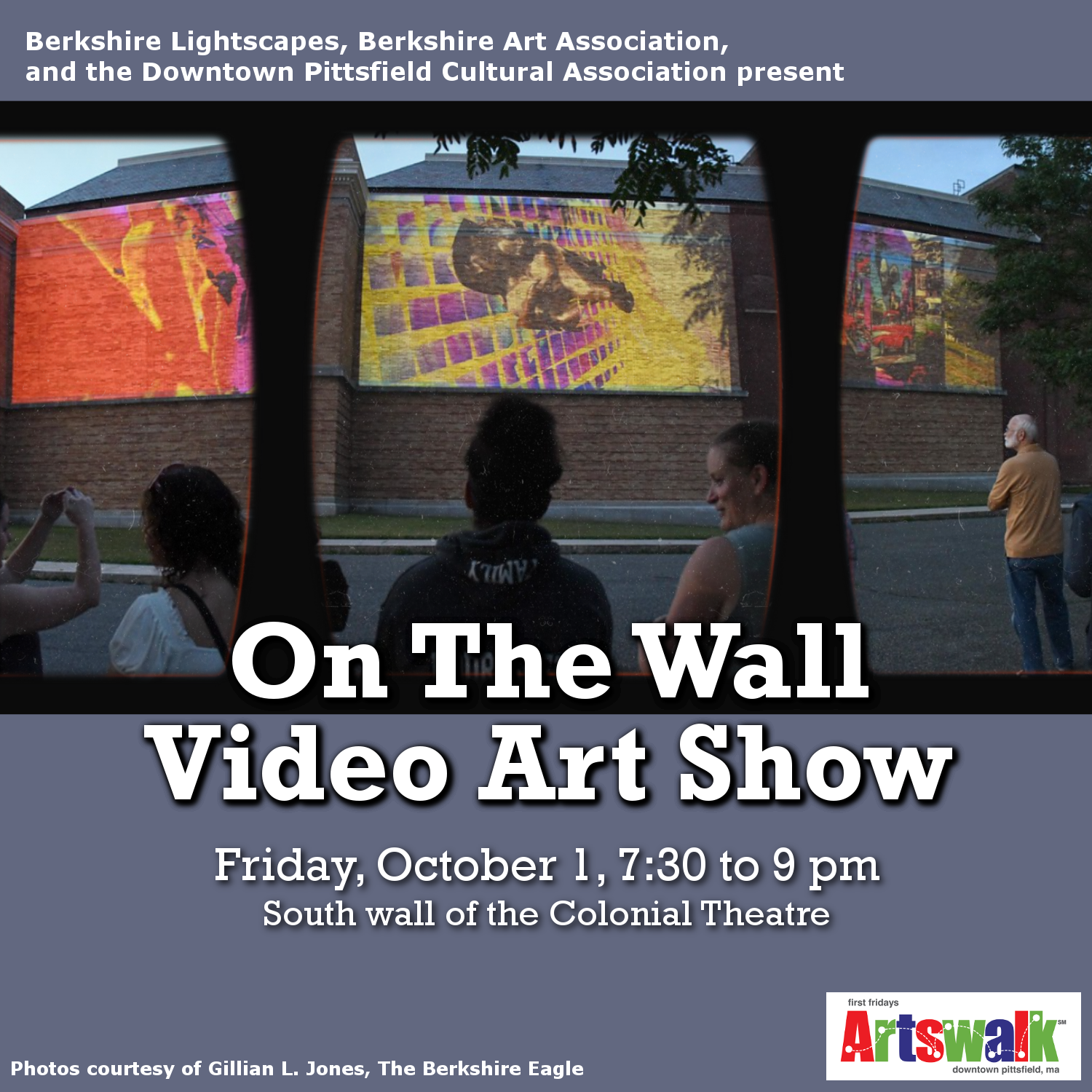 On The Wall Video Art Show Downtown Pittsfield Western Massachusetts