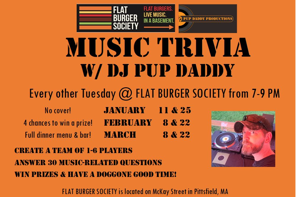 Music Trivia at Flat Burger Society