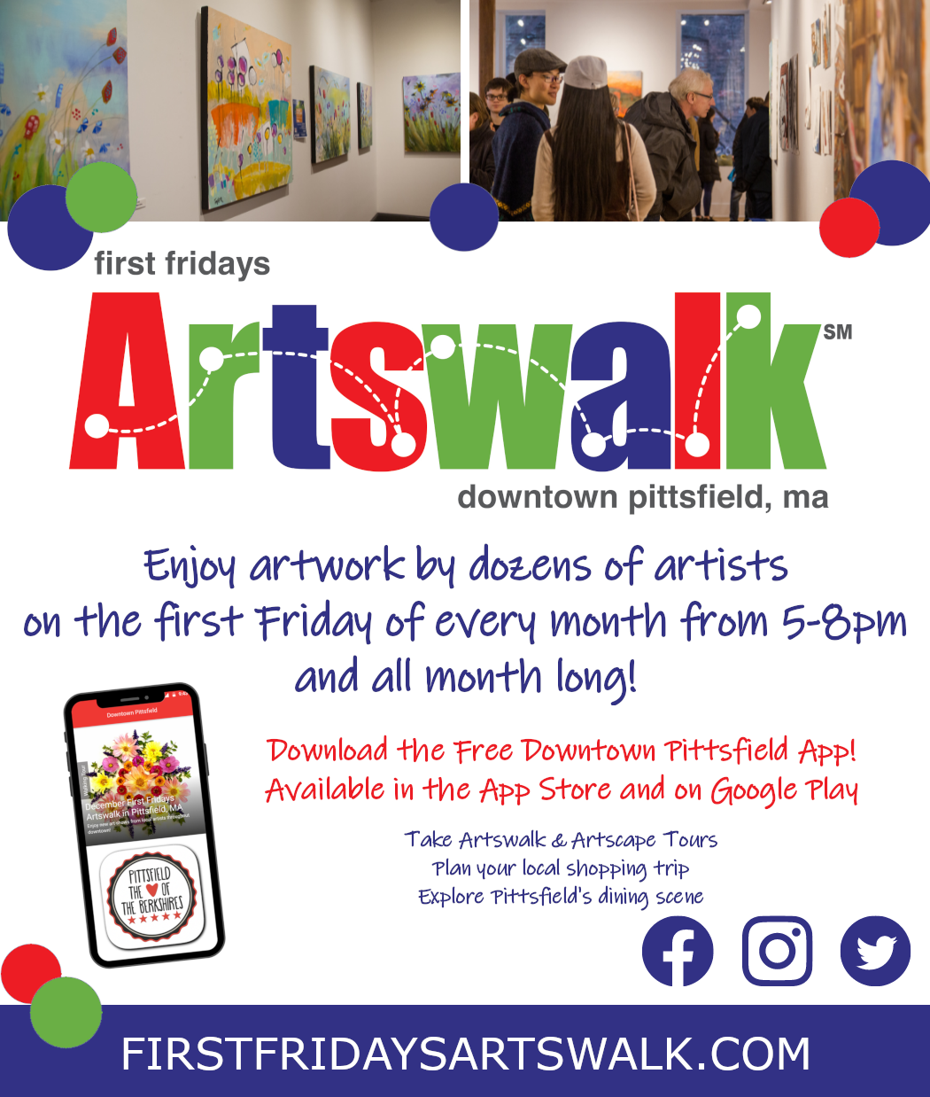 First Fridays Artswalk Pittsfield MA
