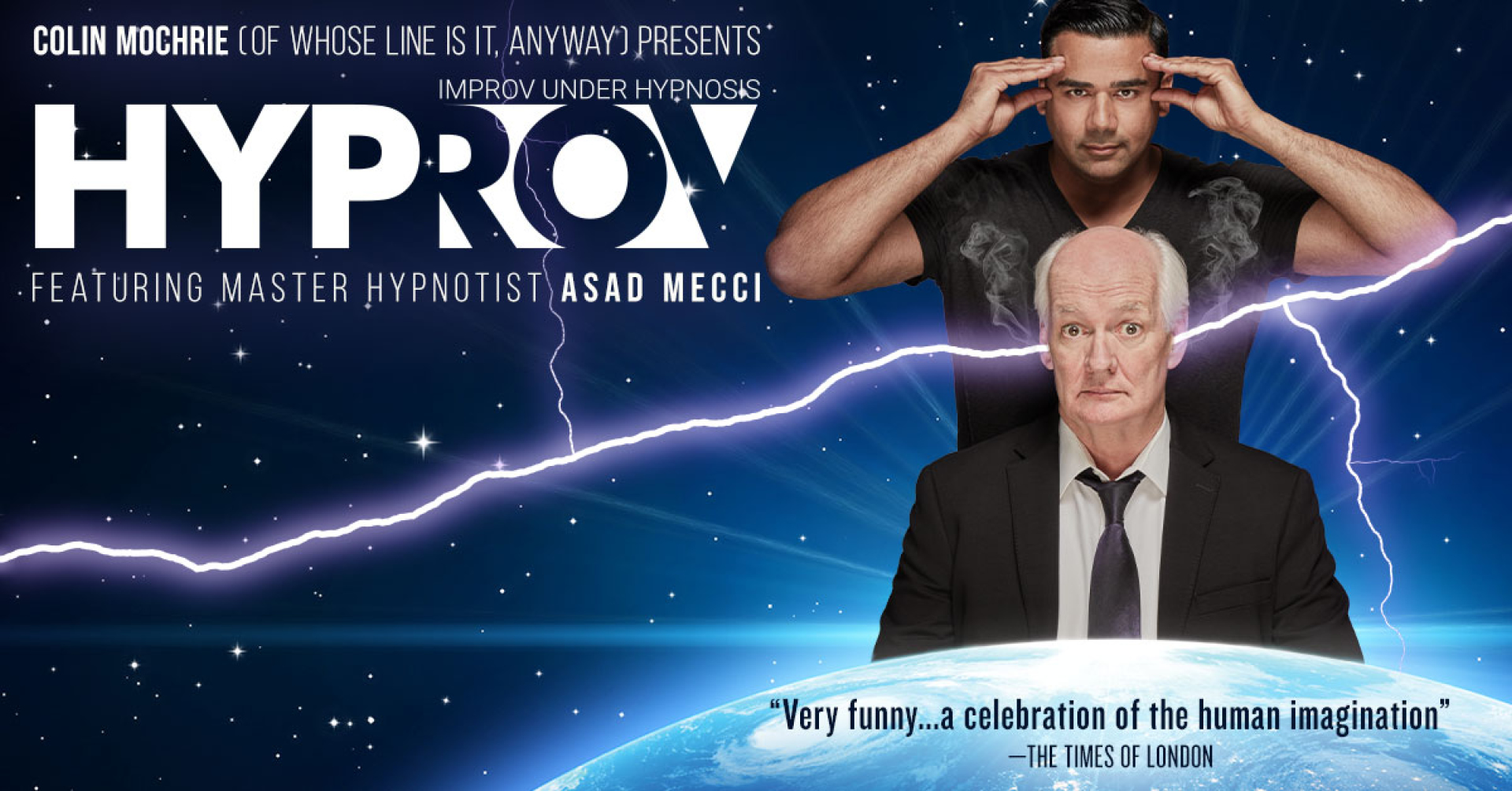 Colin Mochrie presents HYPROV (with Master Hypnotist Asad Mecci)