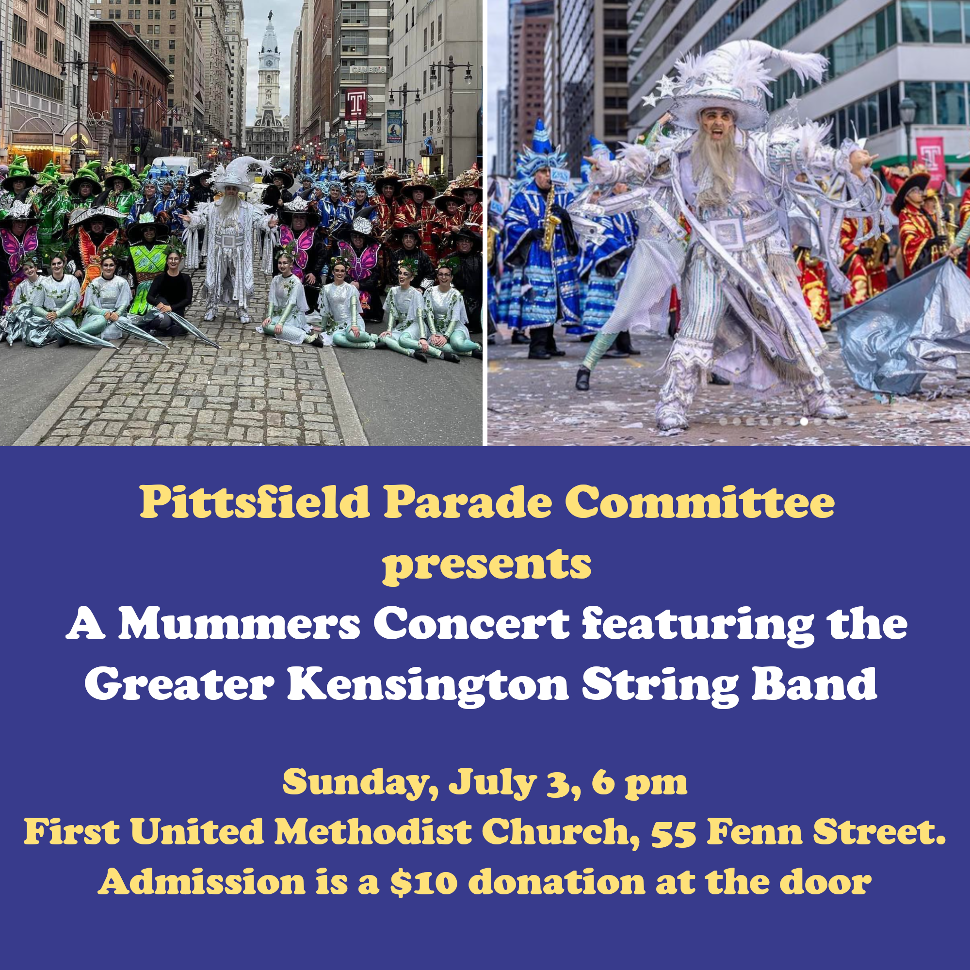 A Mummers Concert featuring the Greater Kensington String Band