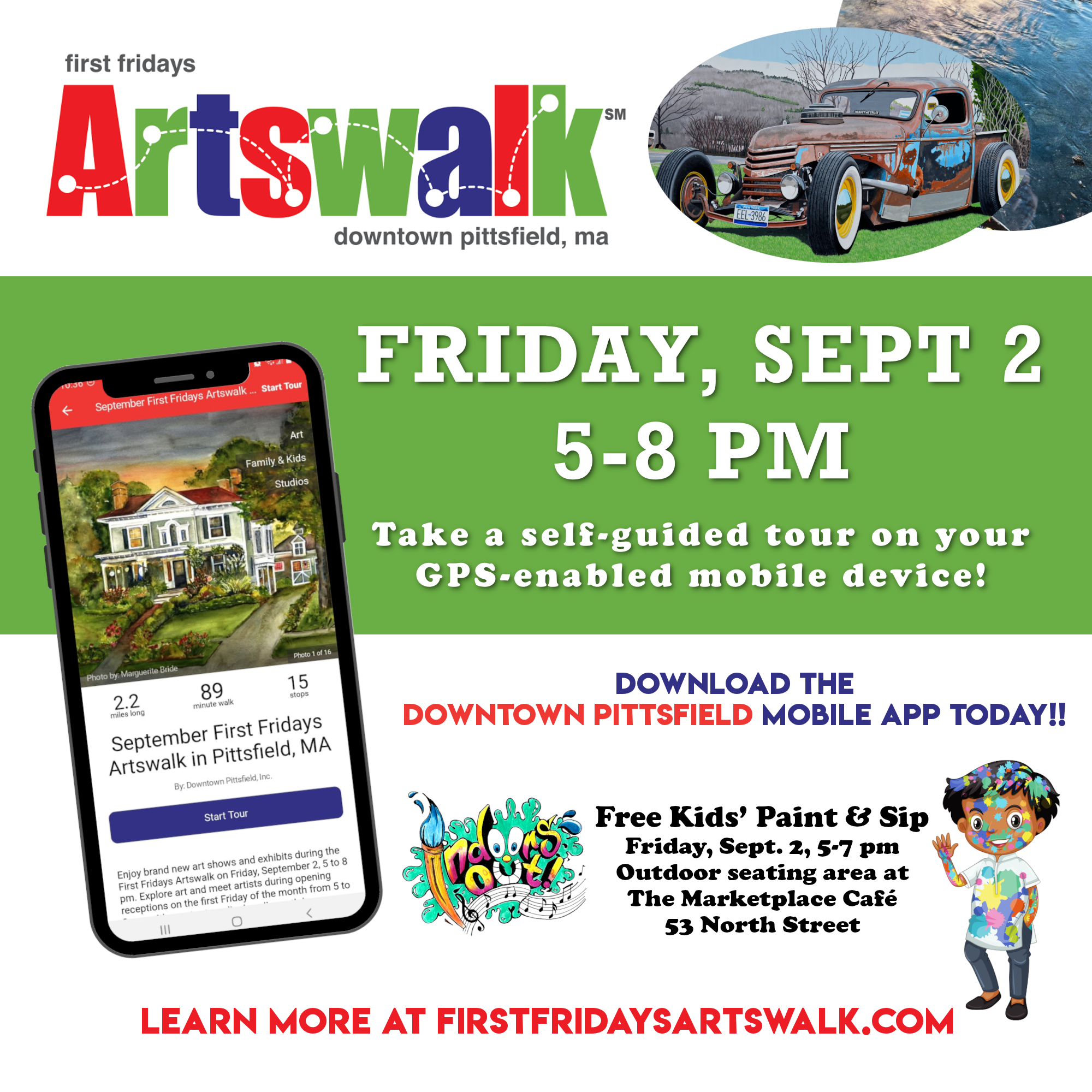 September First Fridays Artswalk Pittsfield MA