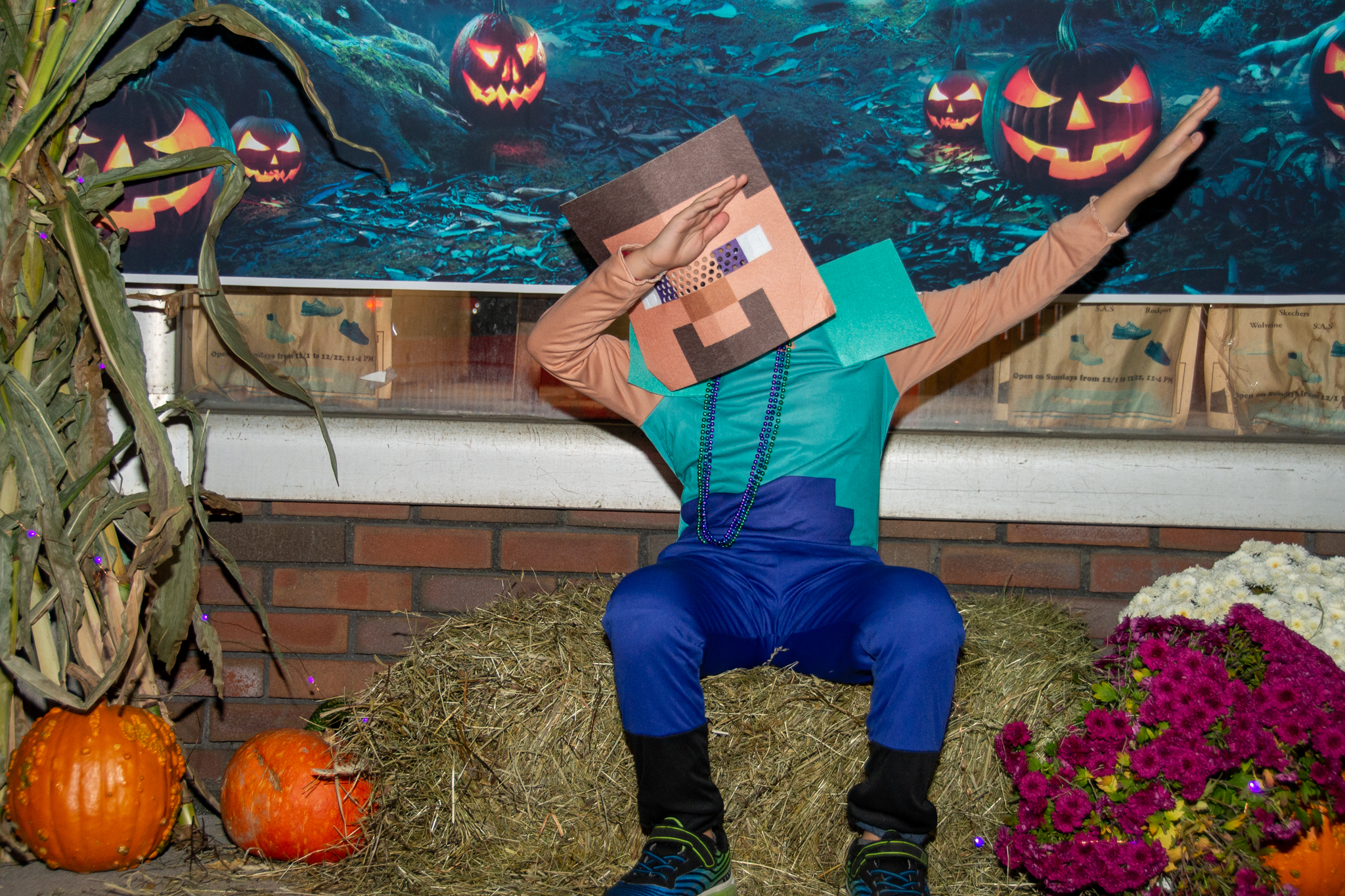KID #7) Steve from Minecraft, Age 8