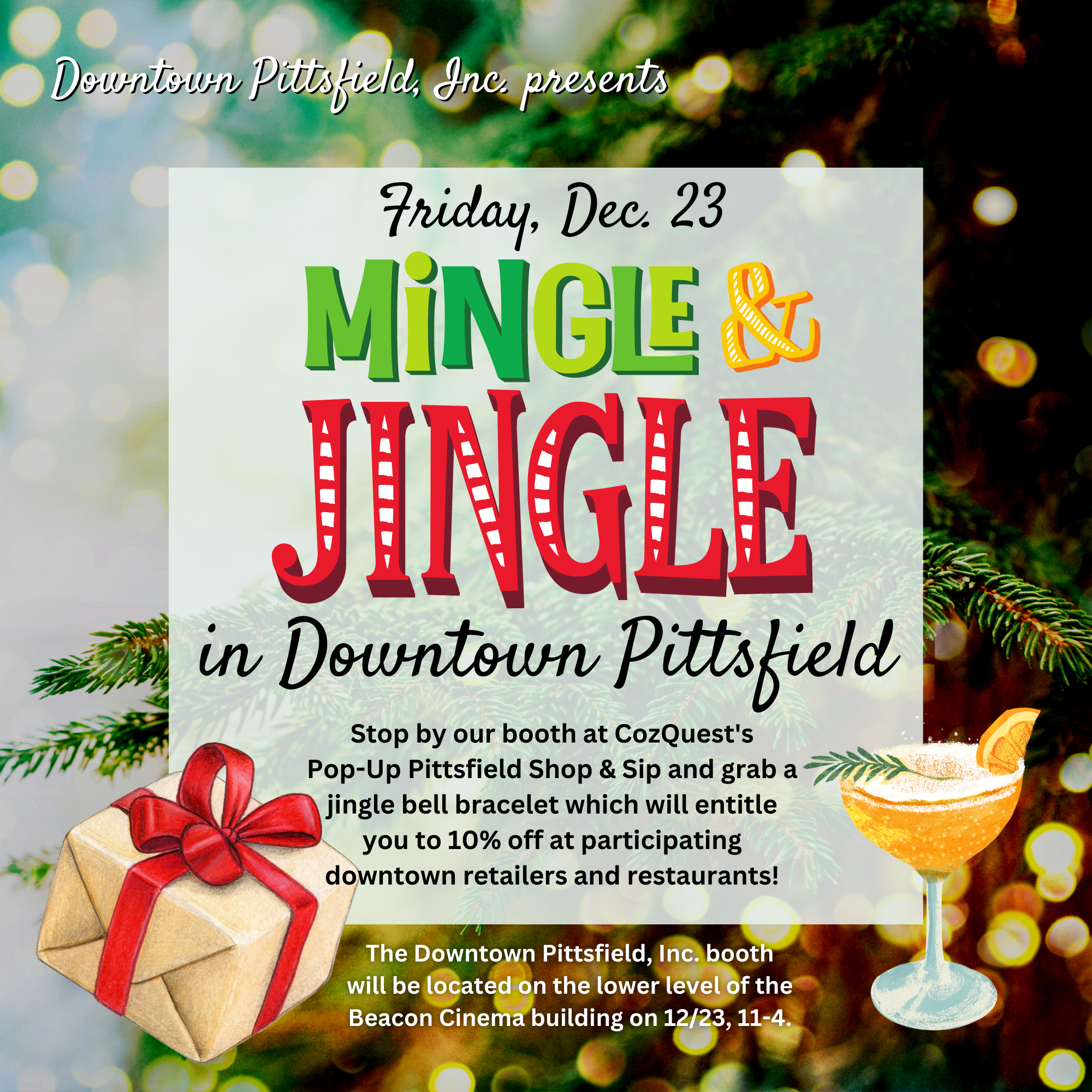 Mingle & Jingle in Downtown Pittsfield