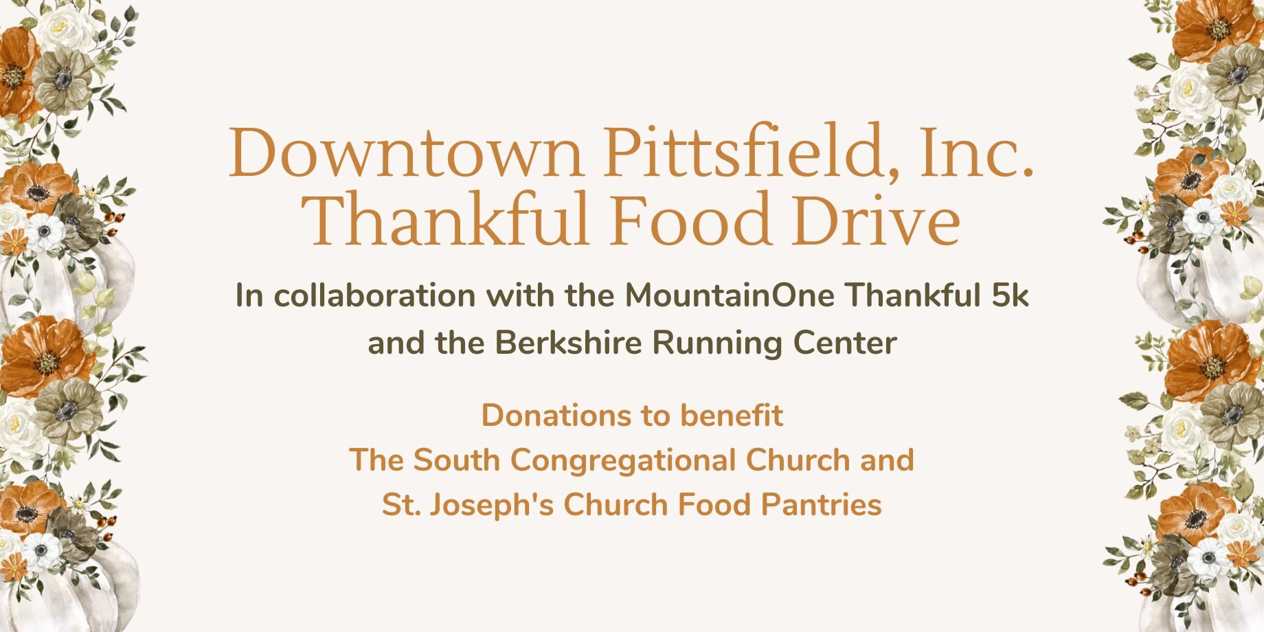 Downtown Pittsfield, Inc. Thankful Food Drive