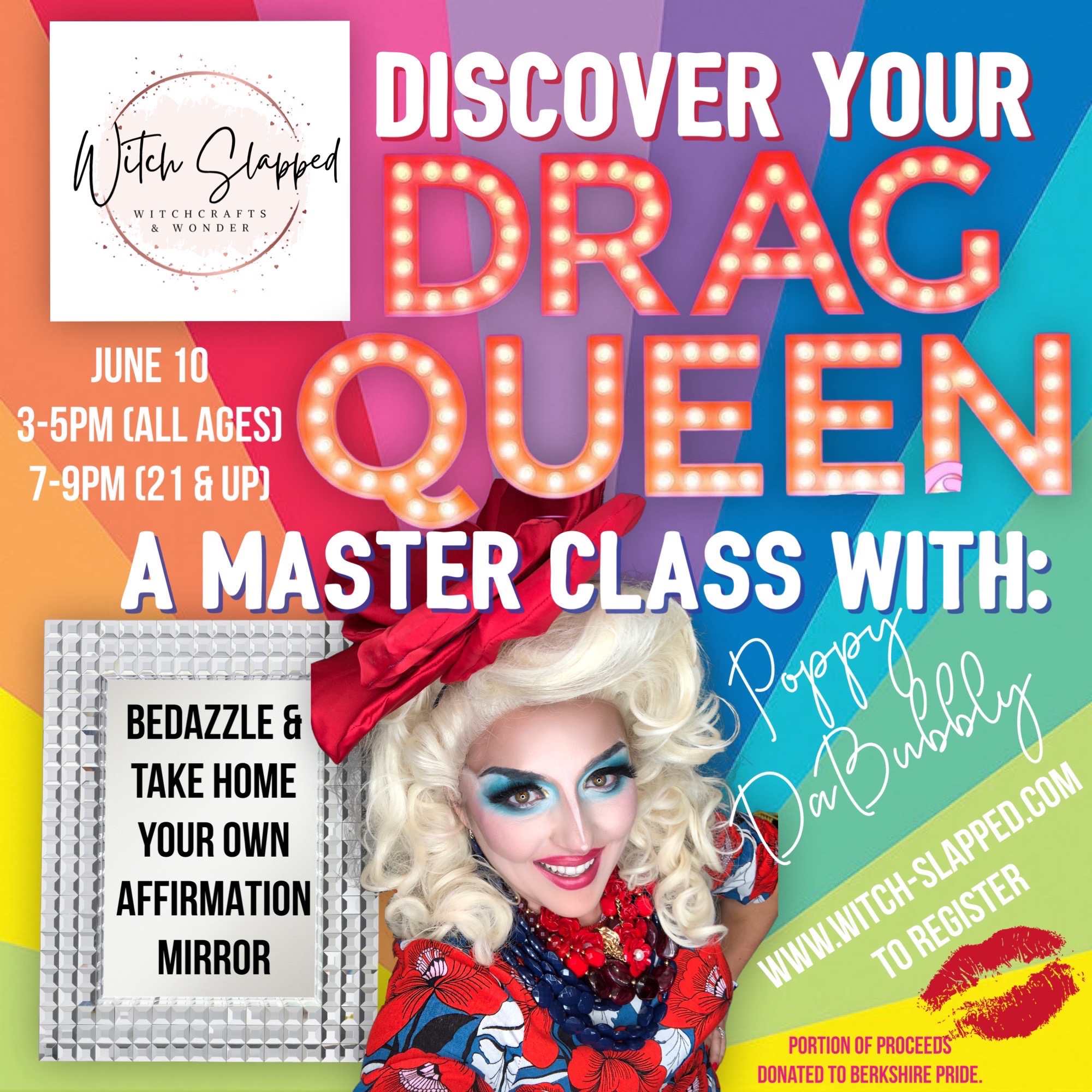 Discover Your Drag Queen: A Masterclass with Poppy DaBubbly