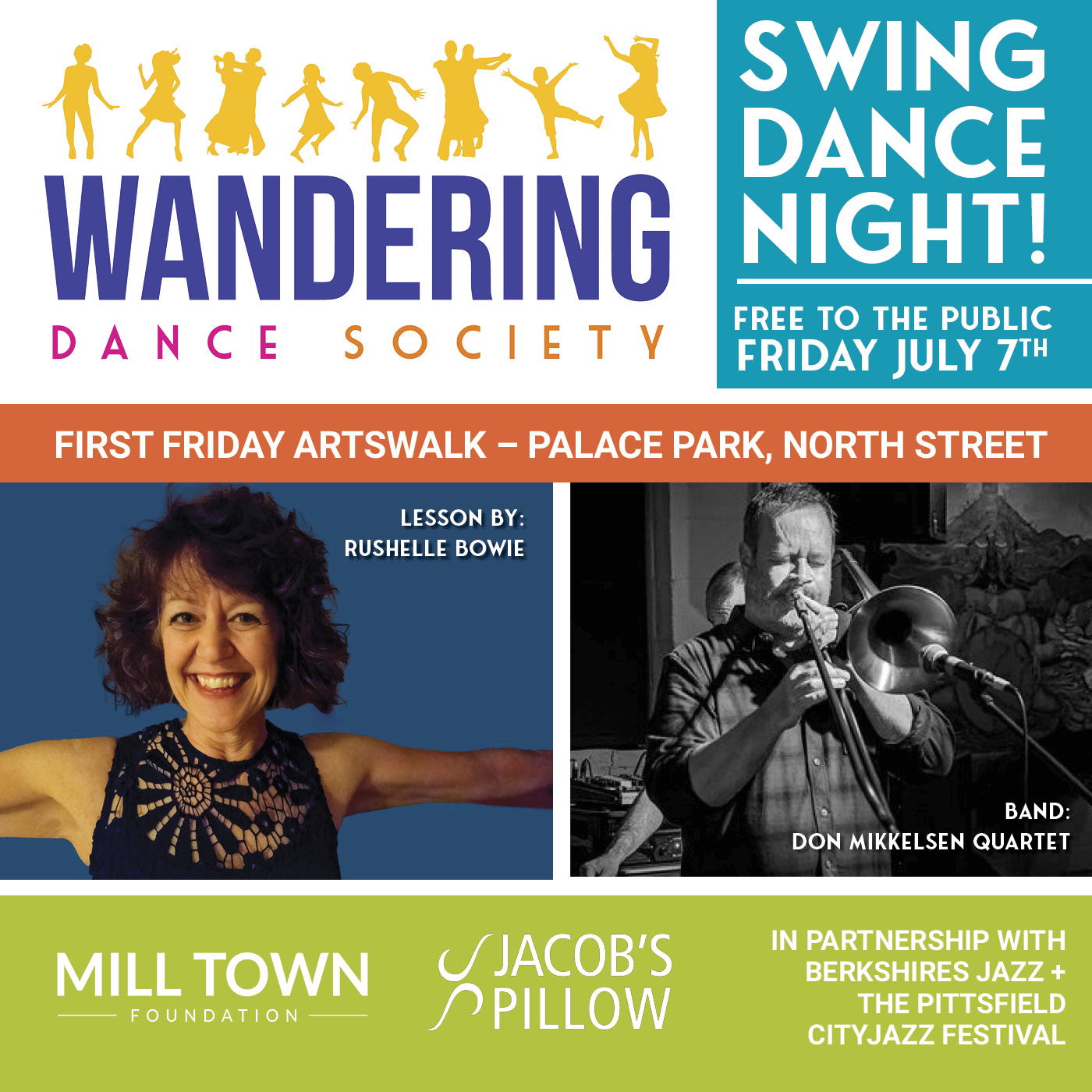 Live Jazz and Swing Dance Lessons at Palace Park