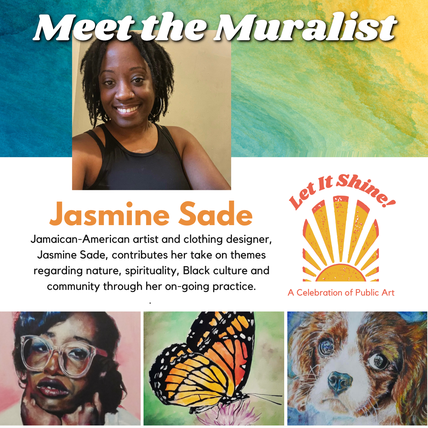 Meet the Muralist Jasmine Sade
