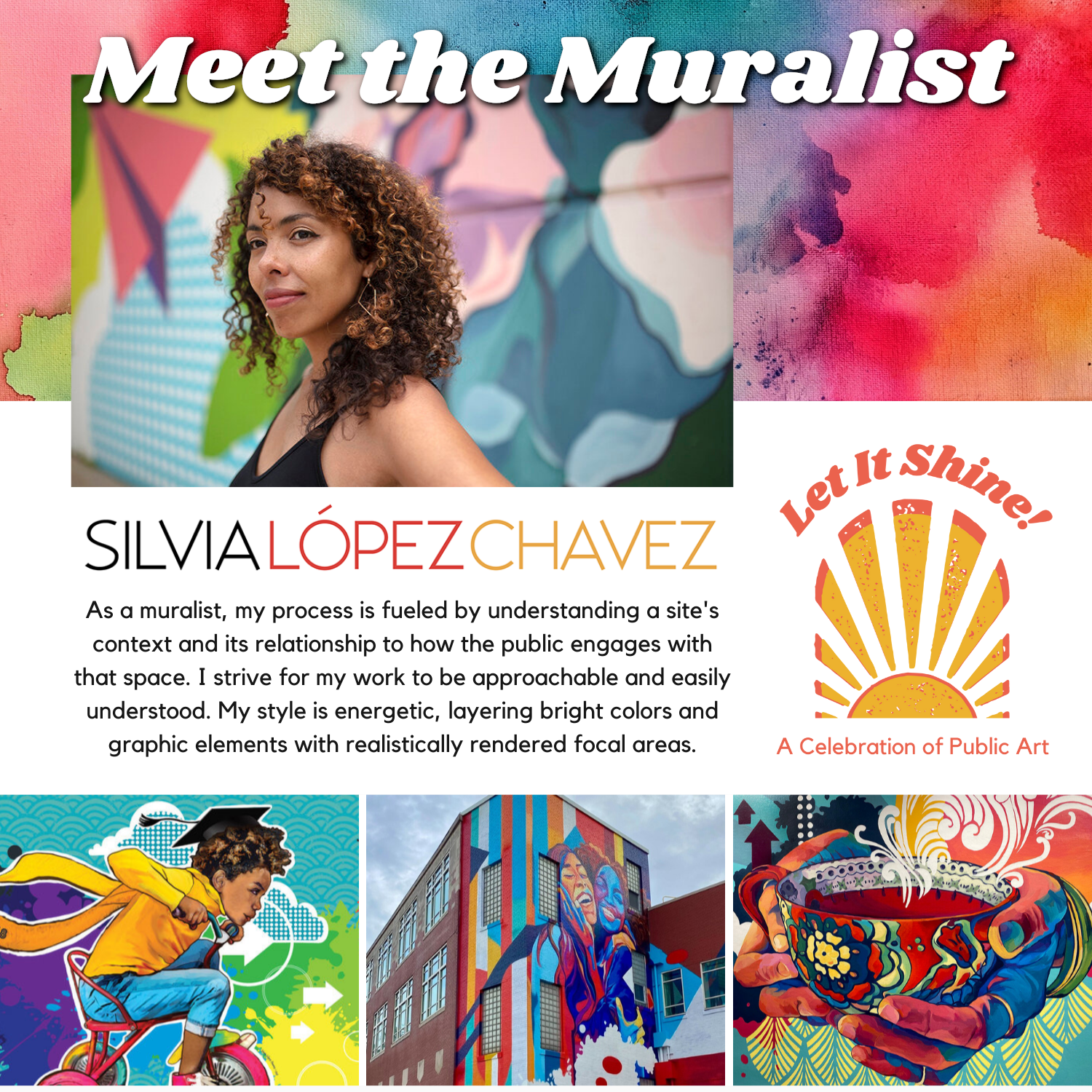 Meet the Muralist - Silvia Lopez Chavez