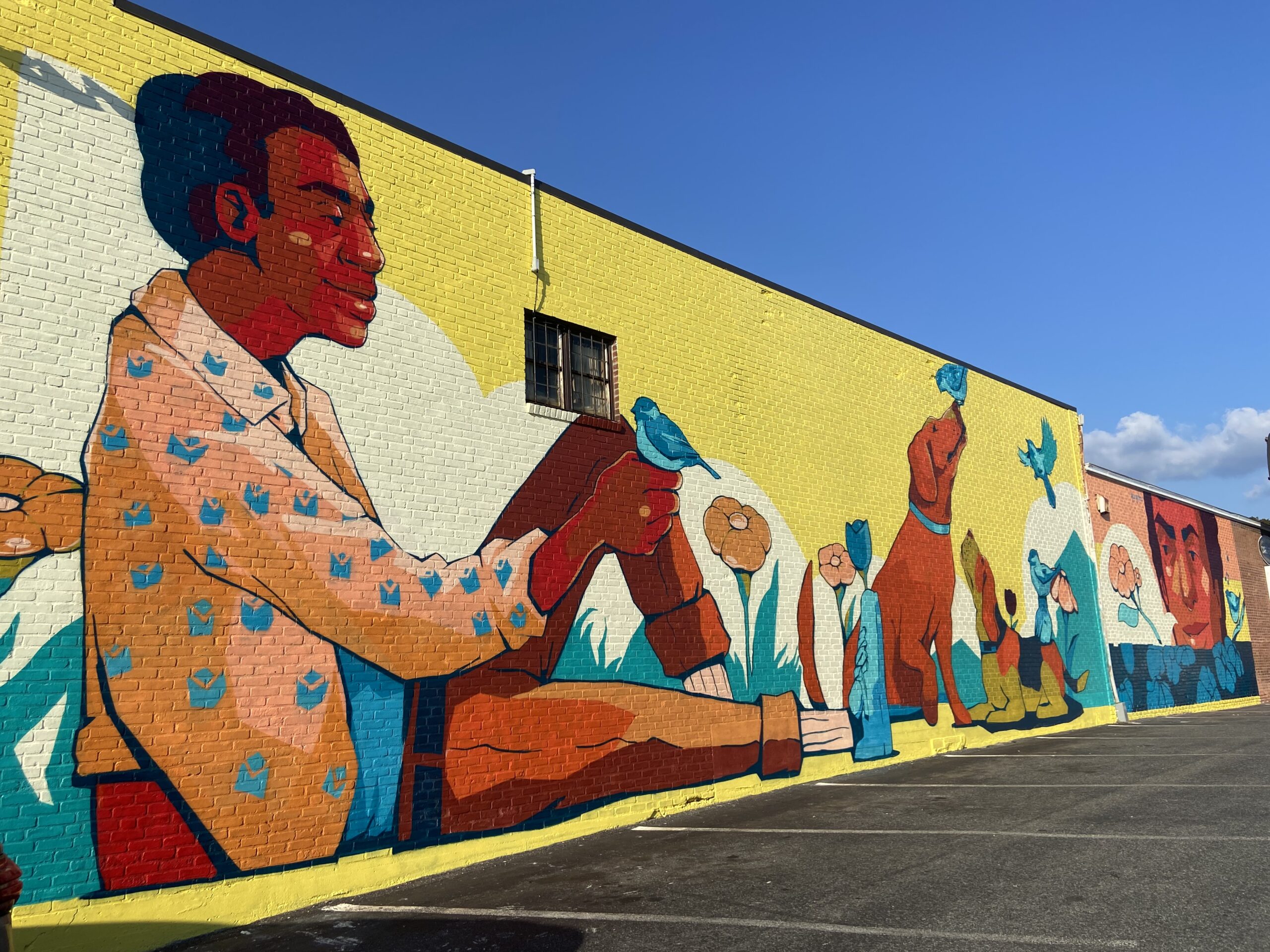 An original mural by qwynto on Carr Hardware at 547 North Street
