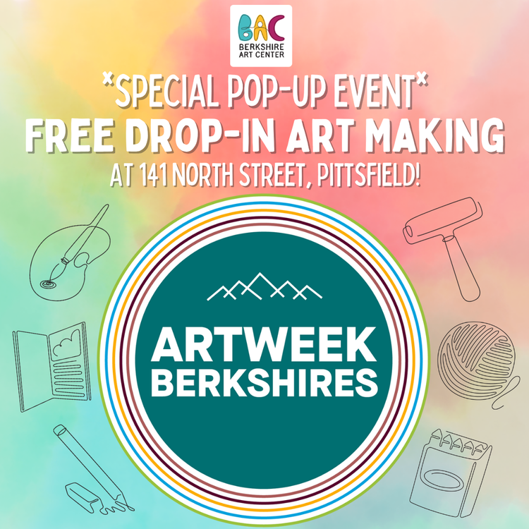 Pop-Up Free Drop-In Art Making for ArtWeek Berkshires!