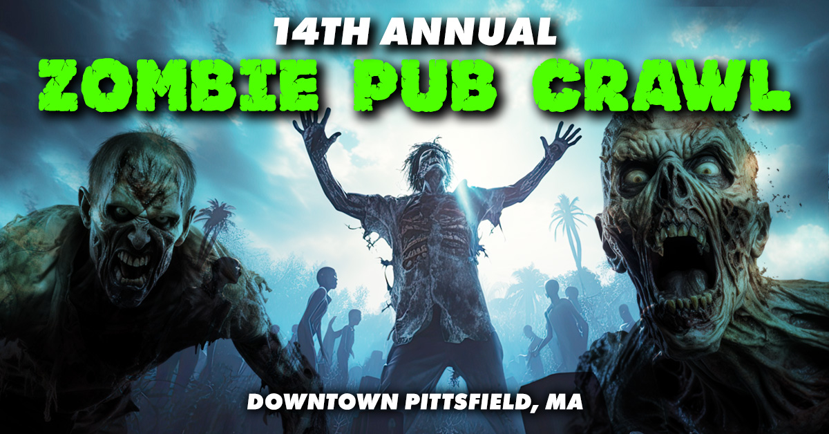 14th Annual Zombie Pub Crawl, Pittsfield MA