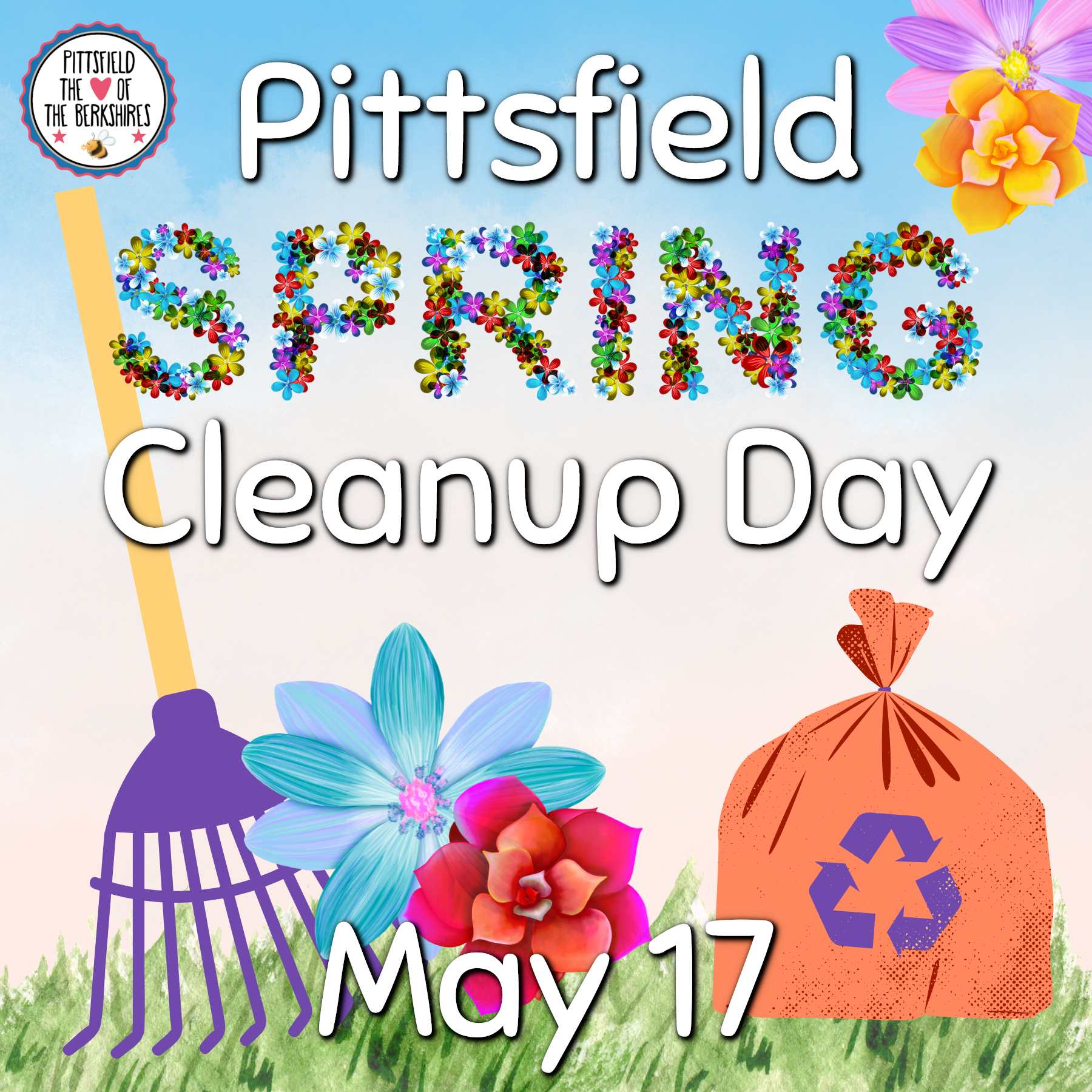 Downtown Pittsfield Spring Cleanup 2024