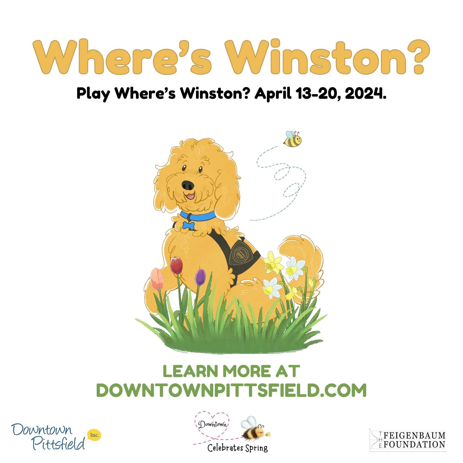 “Where’s Winston?” Spring Scavenger Hunt: April 13-20