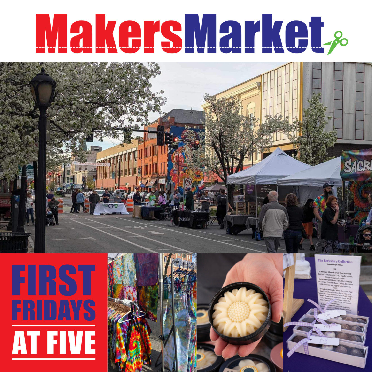 Makers’ Market at First Fridays at Five - Downtown Pittsfield Western ...