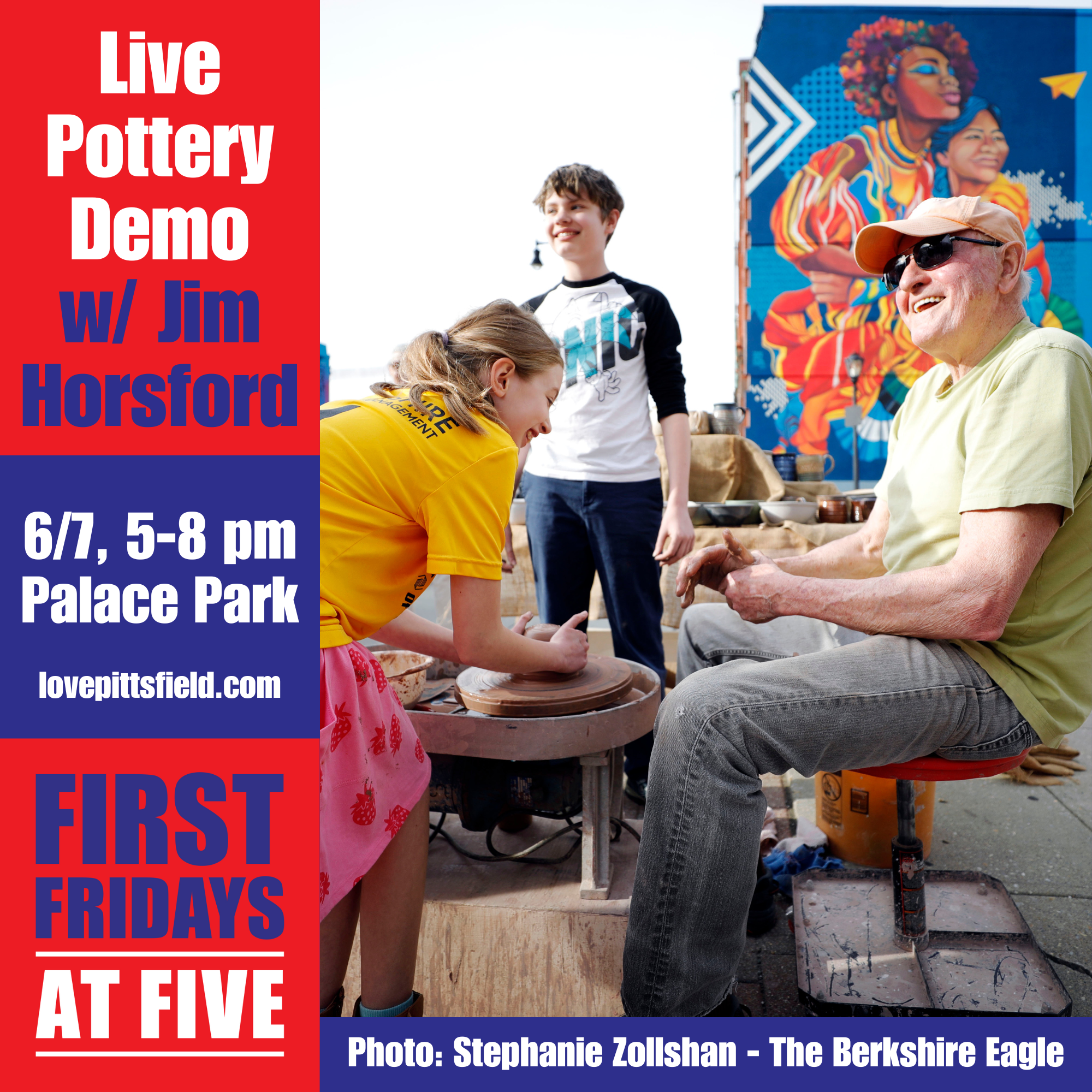 Live Pottery Demo with Jim Horsford