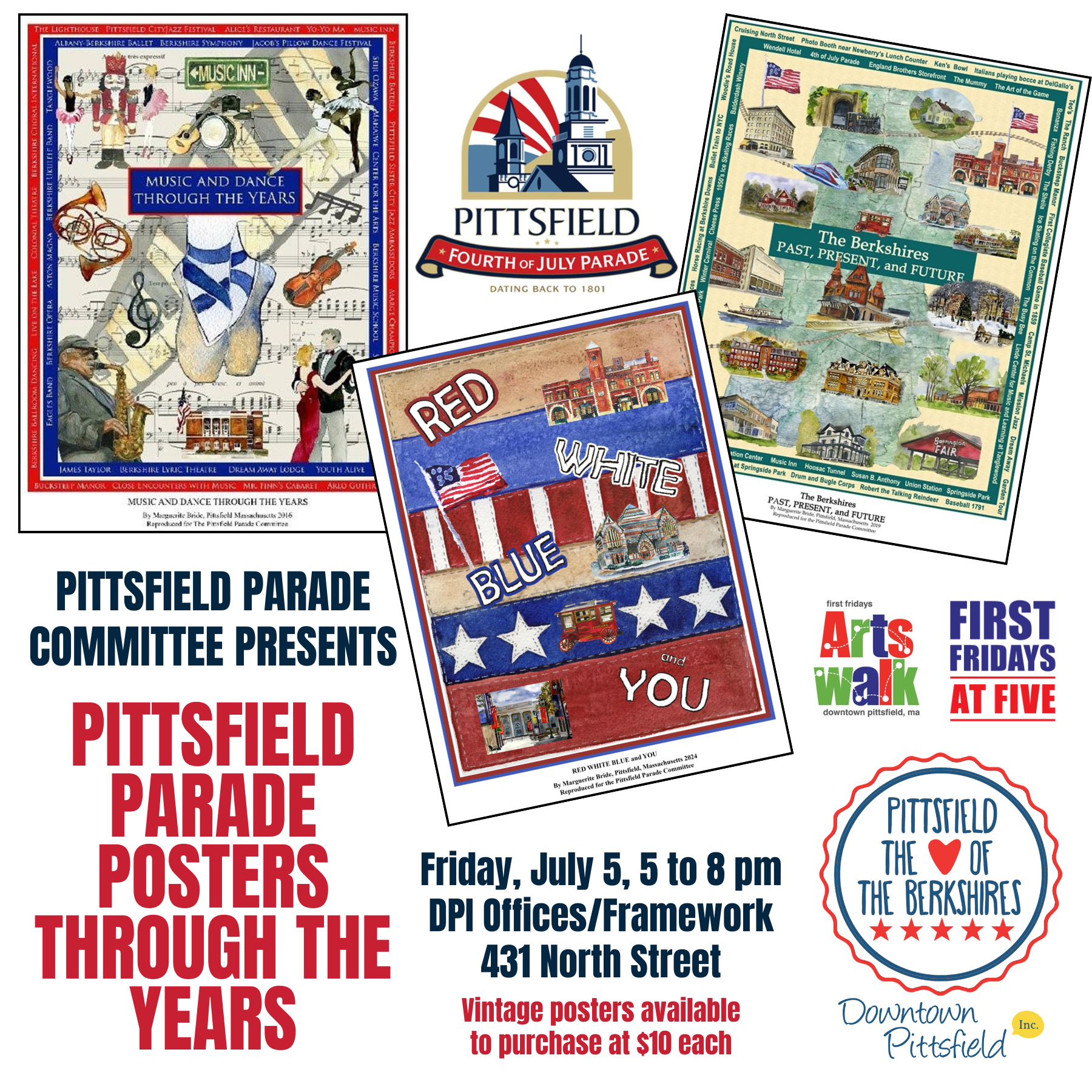 “Pittsfield Parade Posters Through The Years”
