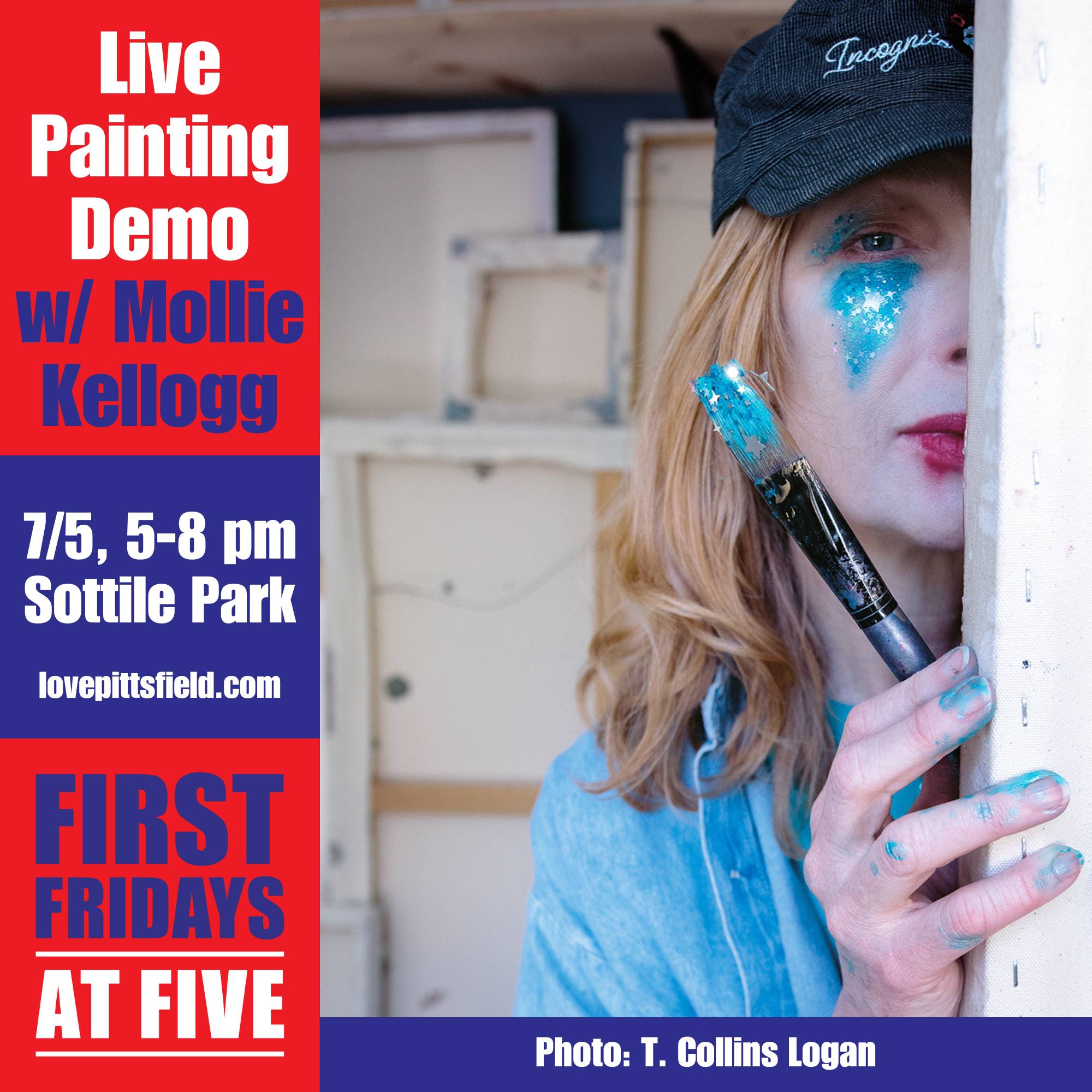 Live Painting Demo with Creative Sorceress, Mollie Kellogg