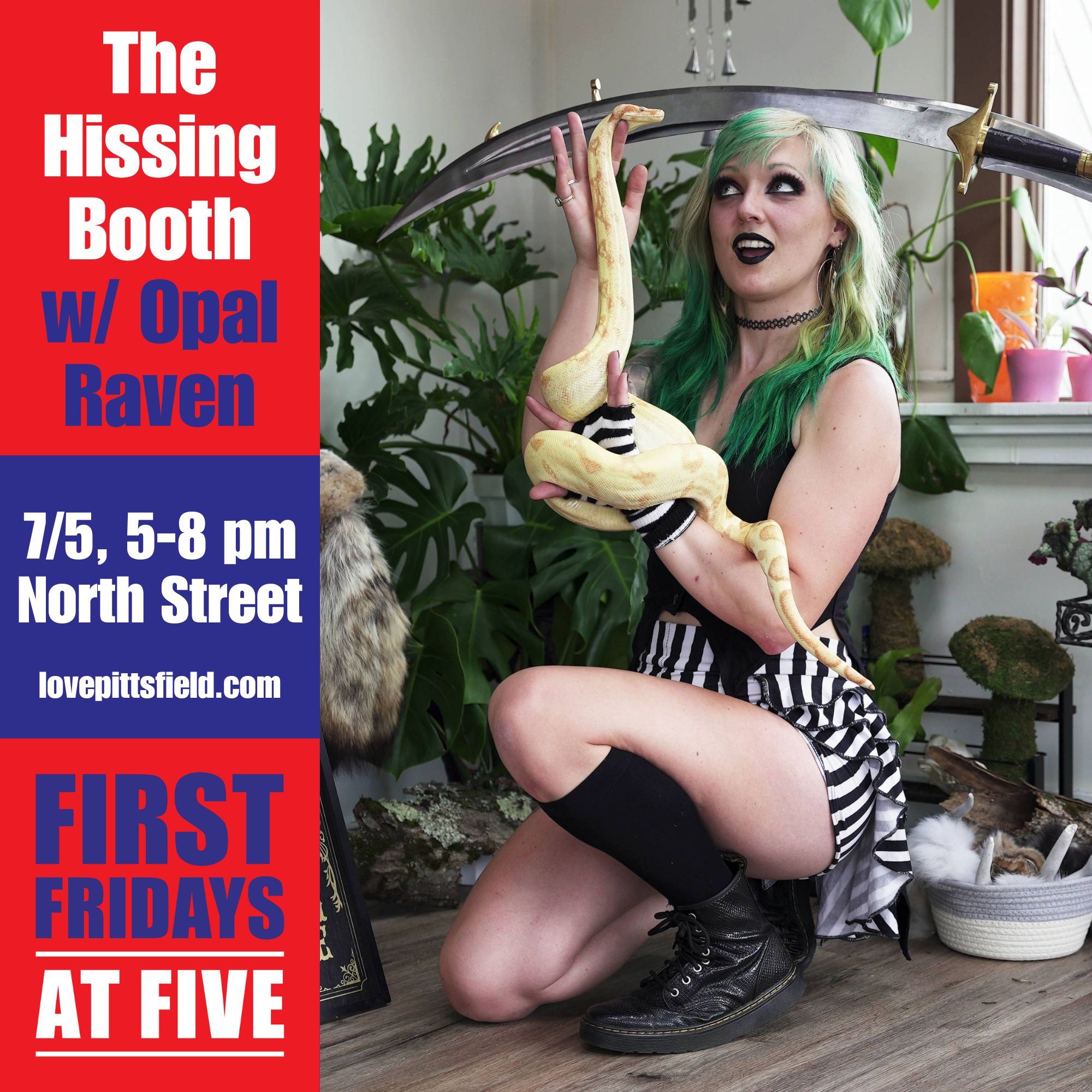 Opal Raven’s The Hissing Booth
