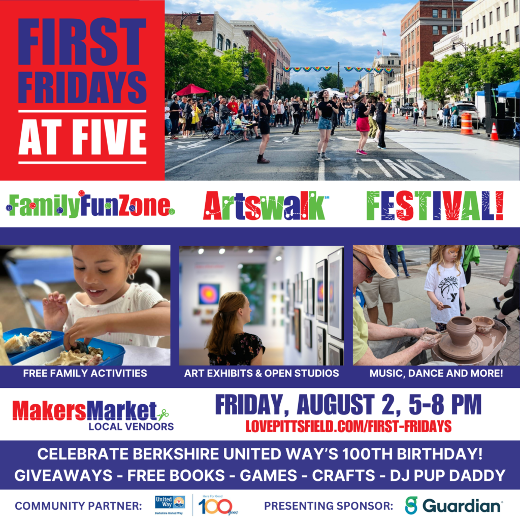 August 2 First Fridays at Five Pittsfield MA