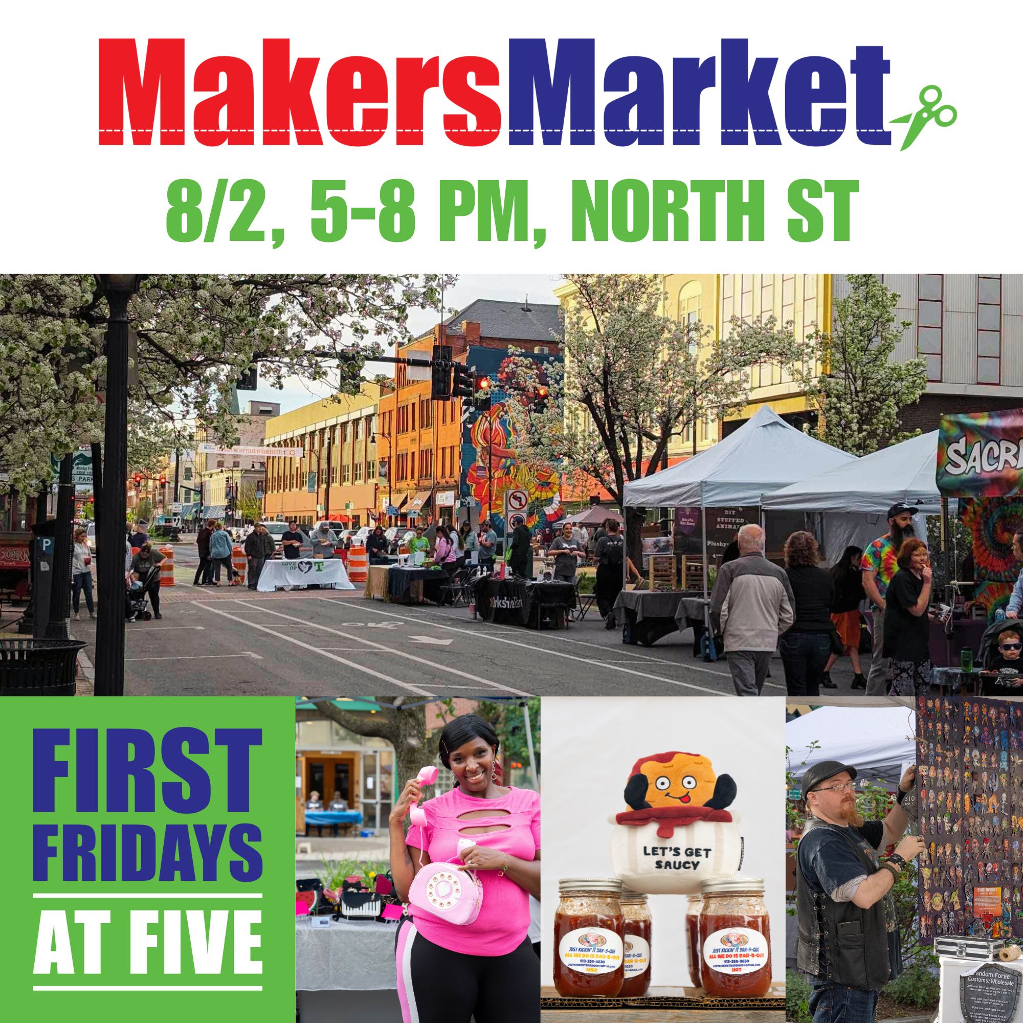 Makers Market at First Fridays at Five