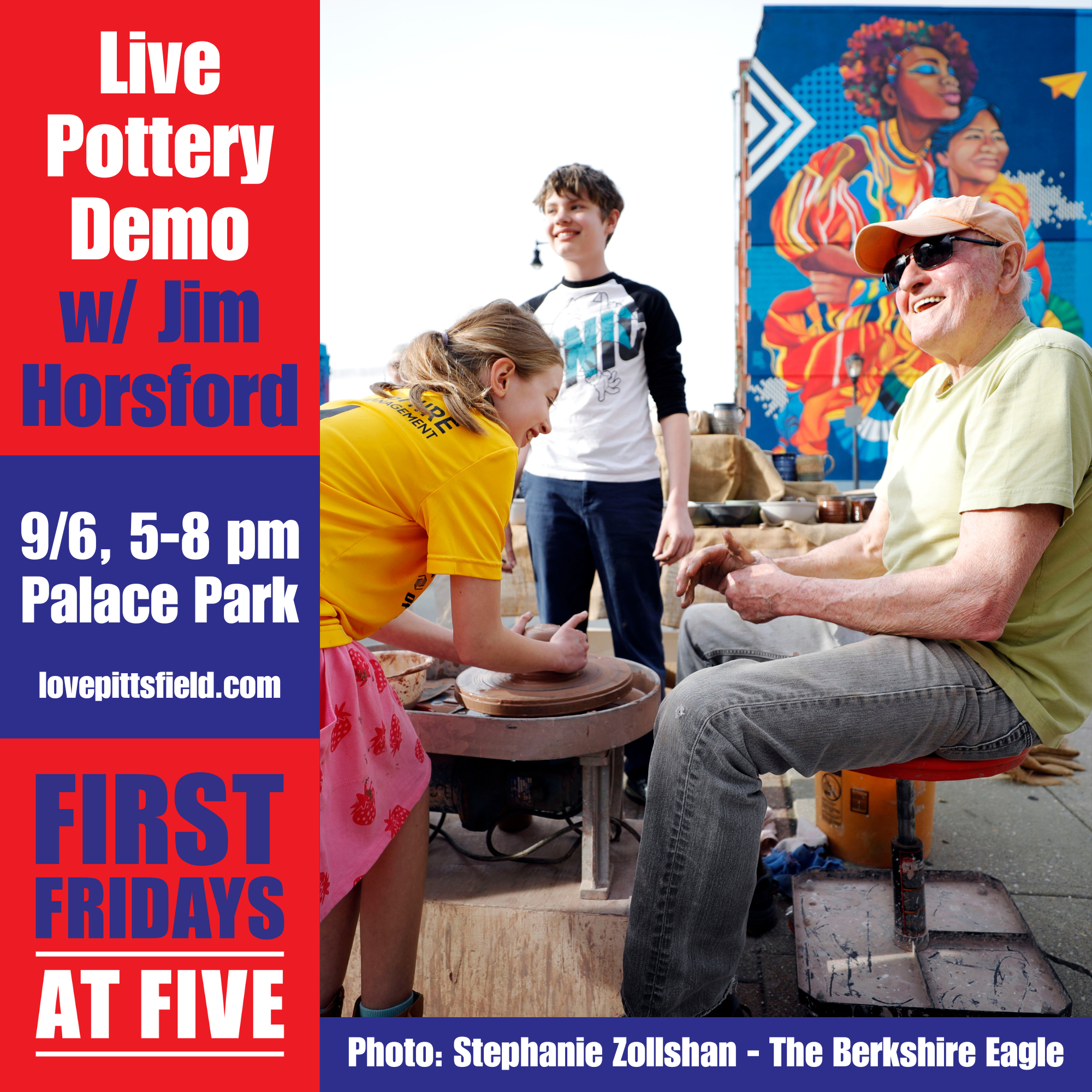 Live Pottery Demo with Jim Horsford