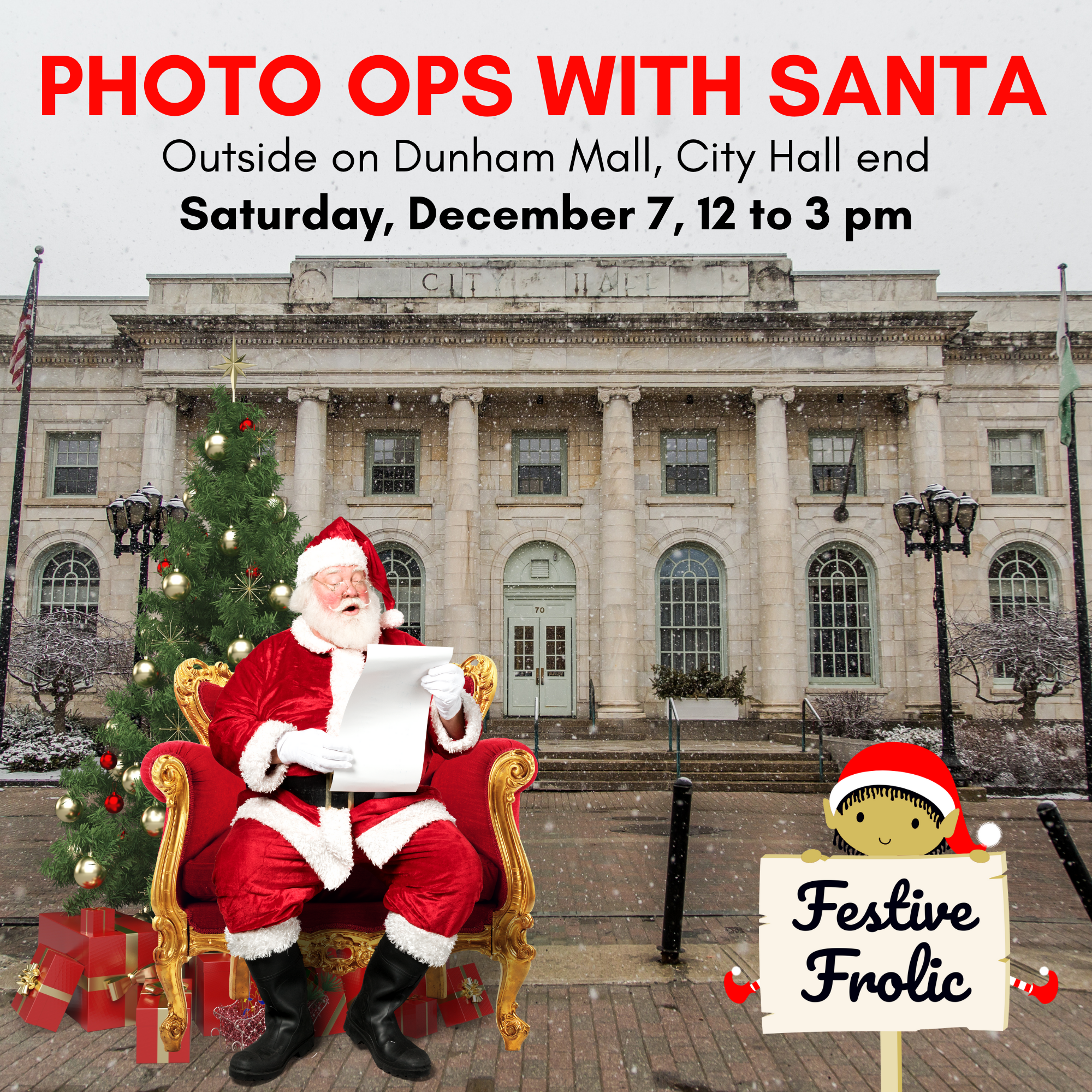 Photo Ops with Santa (Festive Frolic Junior)