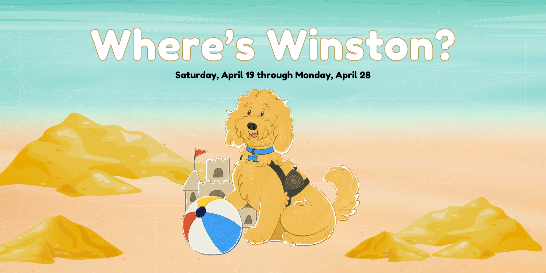 Where's Winston? Celebrates Spring Edition