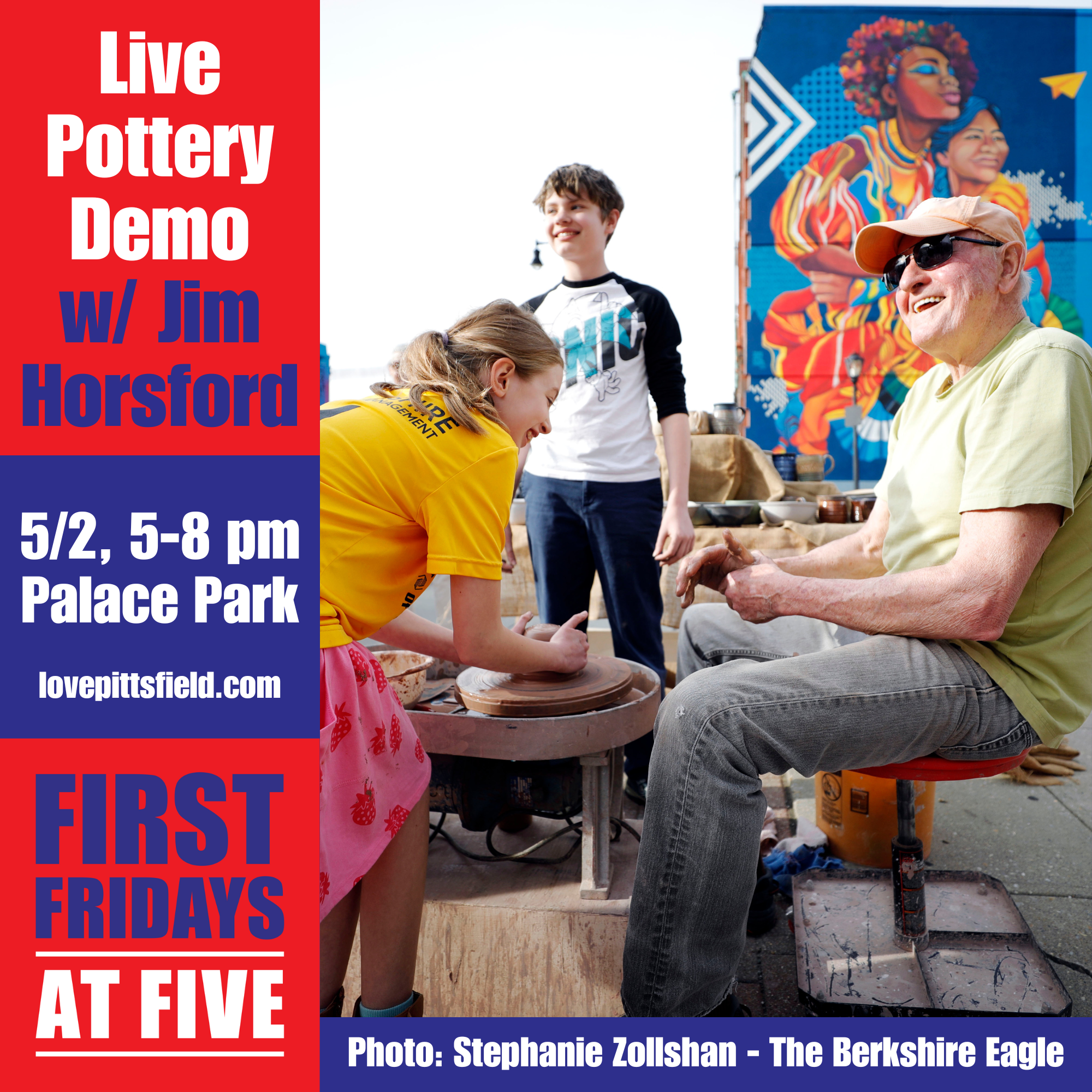 First Fridays at Five: Jim Horsford Pottery Demonstration