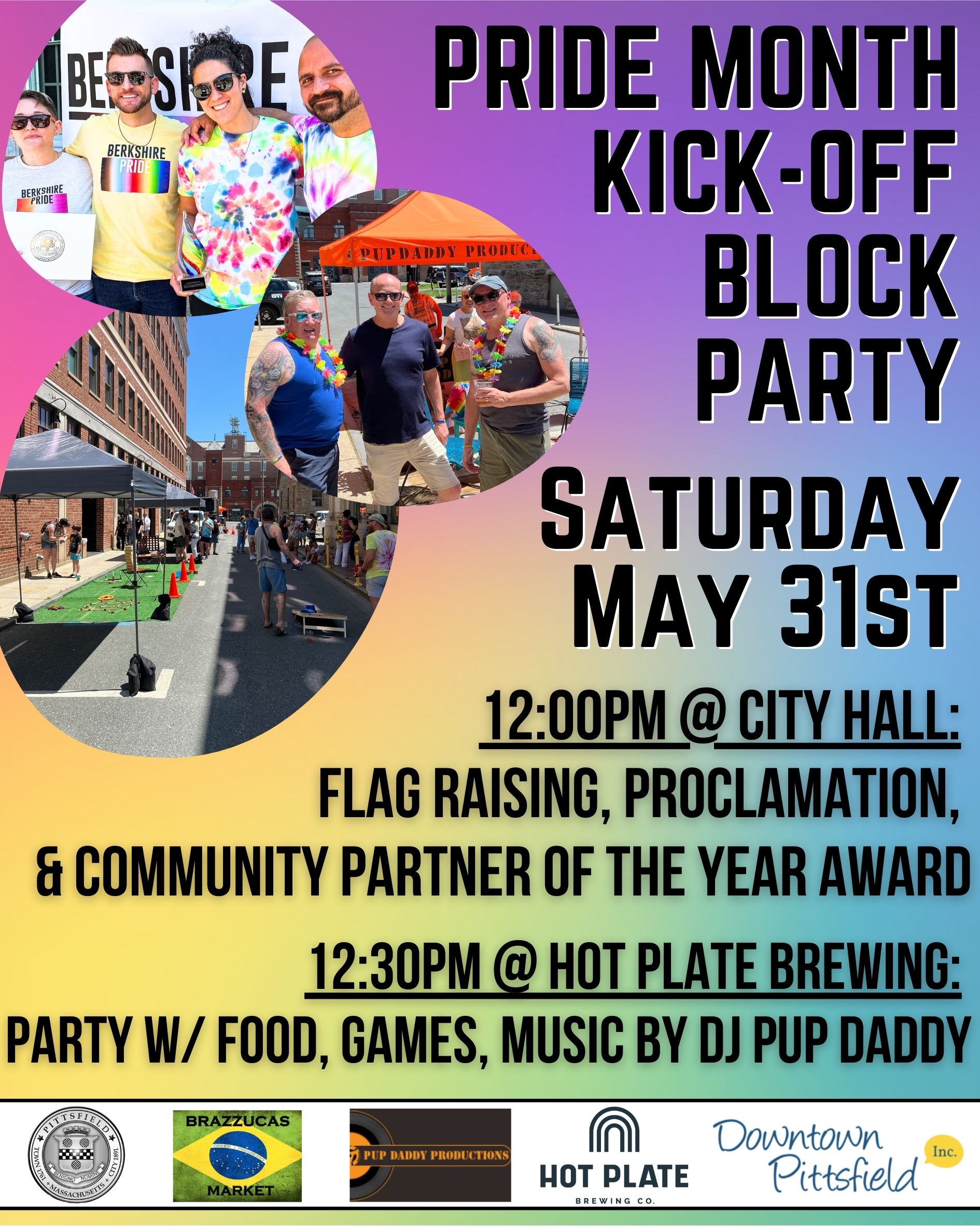 Pride Flag Raising and Block Party