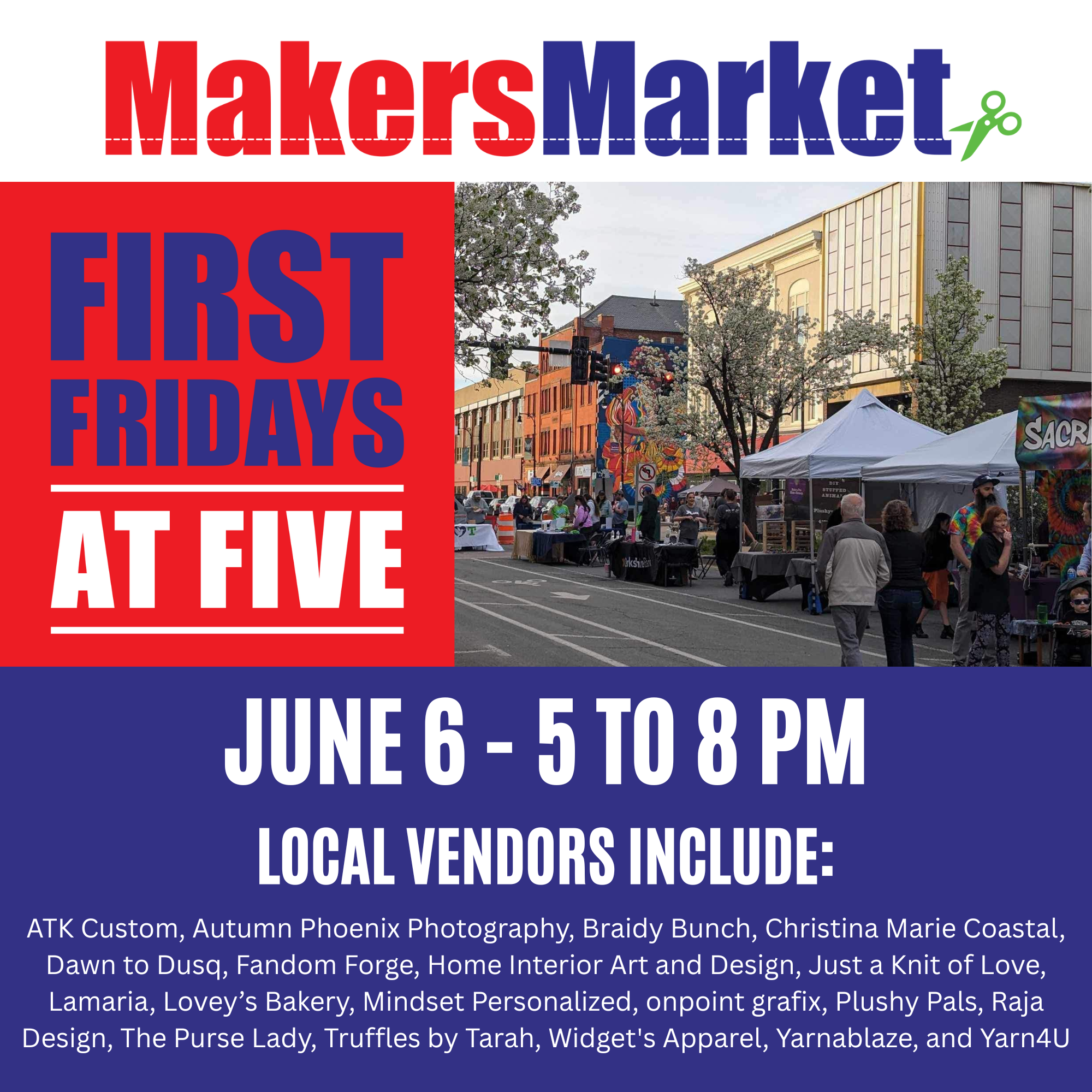 Makers Market at First Fridays at Five