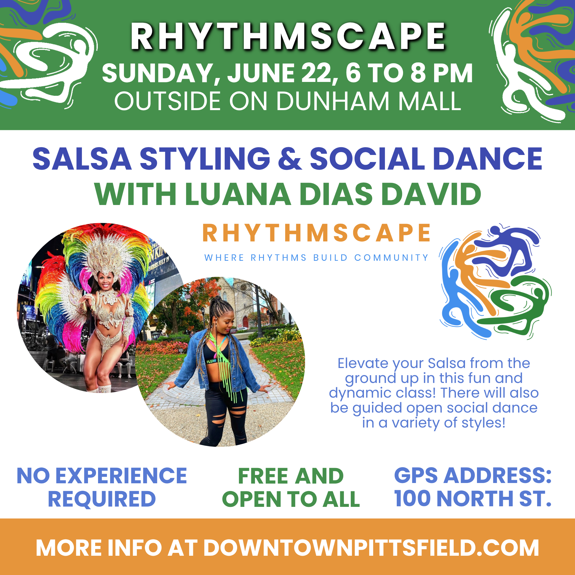 Rhythmscape: Salsa Styling & Social Dance with Luana Dias David