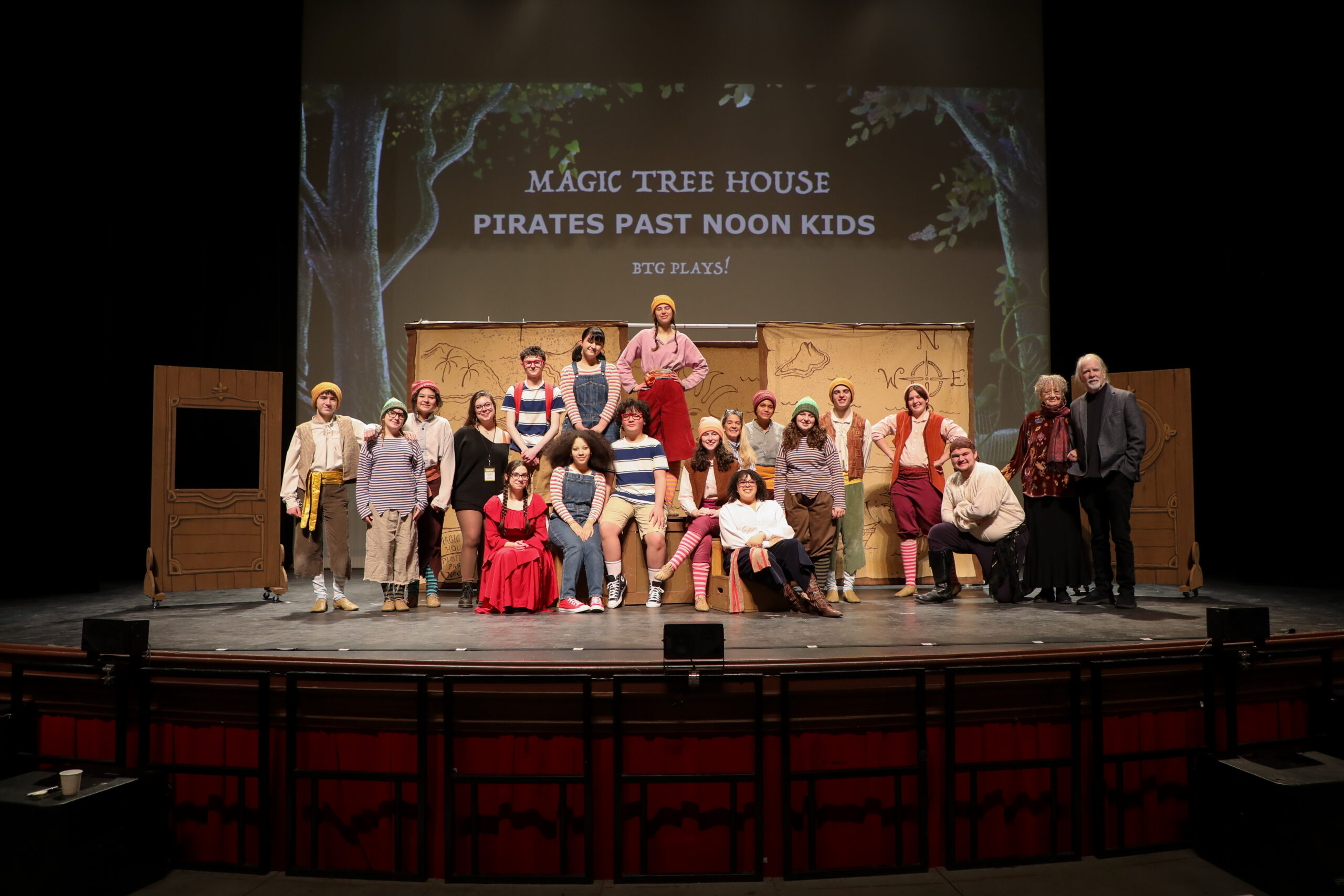 Cast of Magic Tree House Pirates Past Noon KIDS