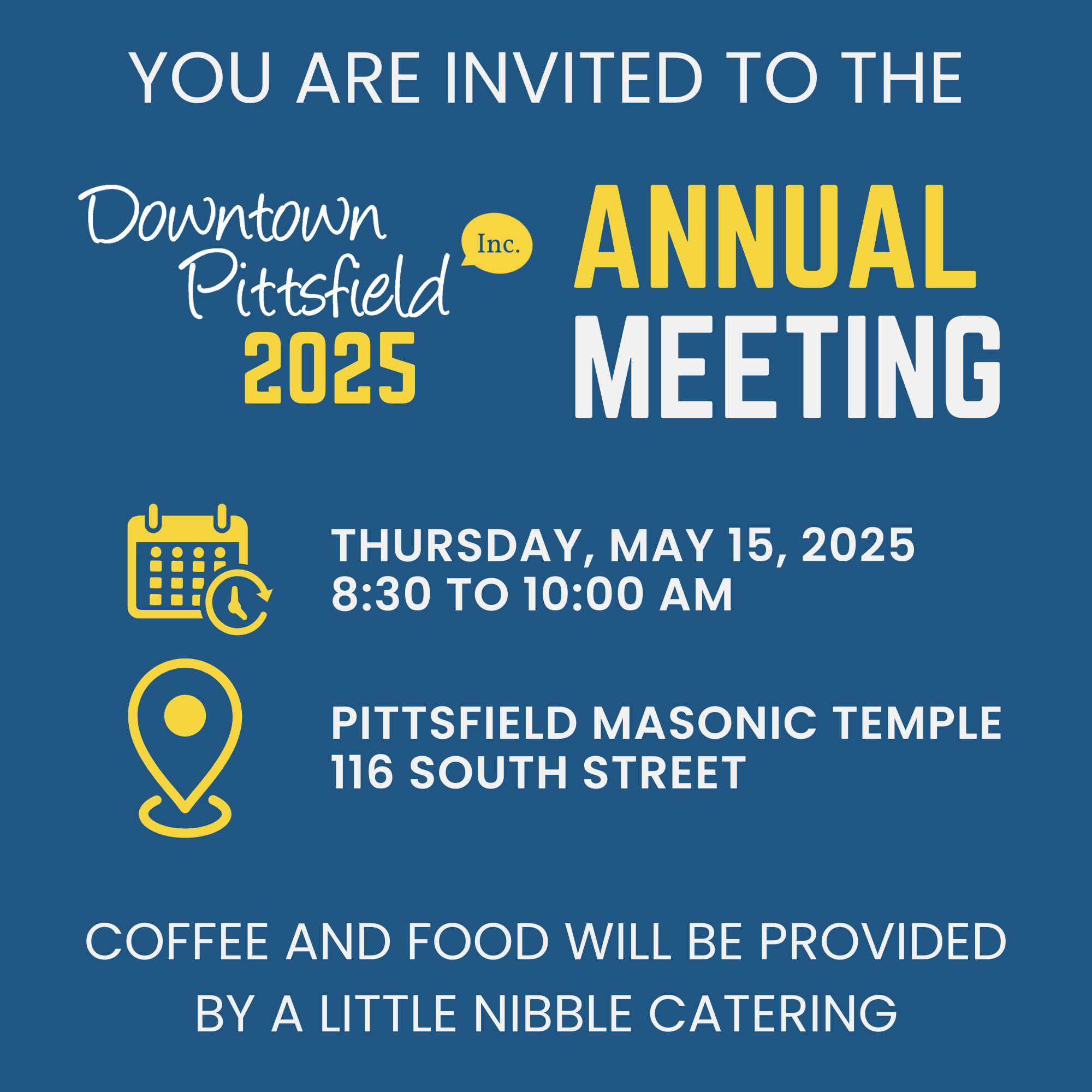 Downtown Pittsfield, Inc. 2025 Annual Meeting