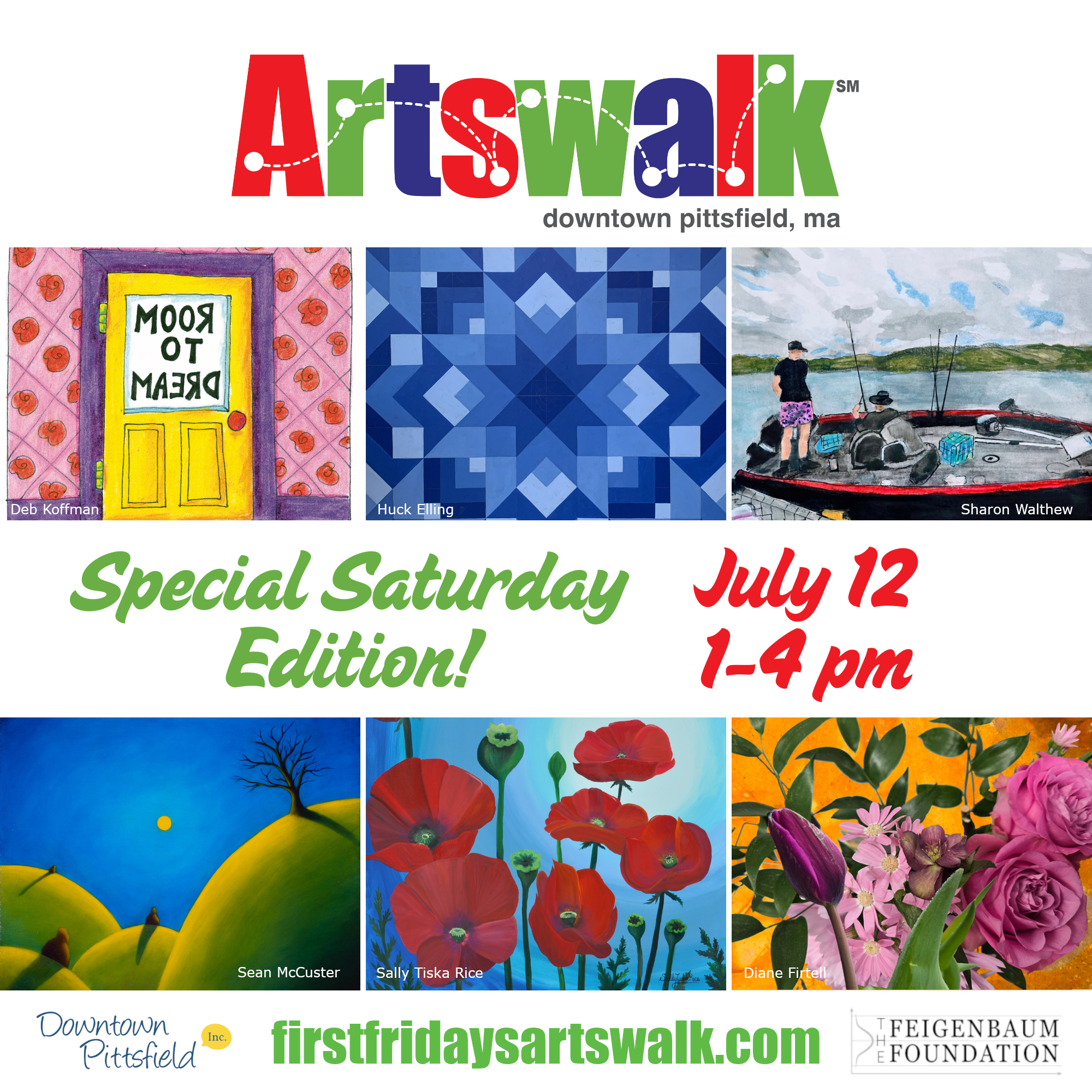 July 12 Artswalk Pittsfield MA