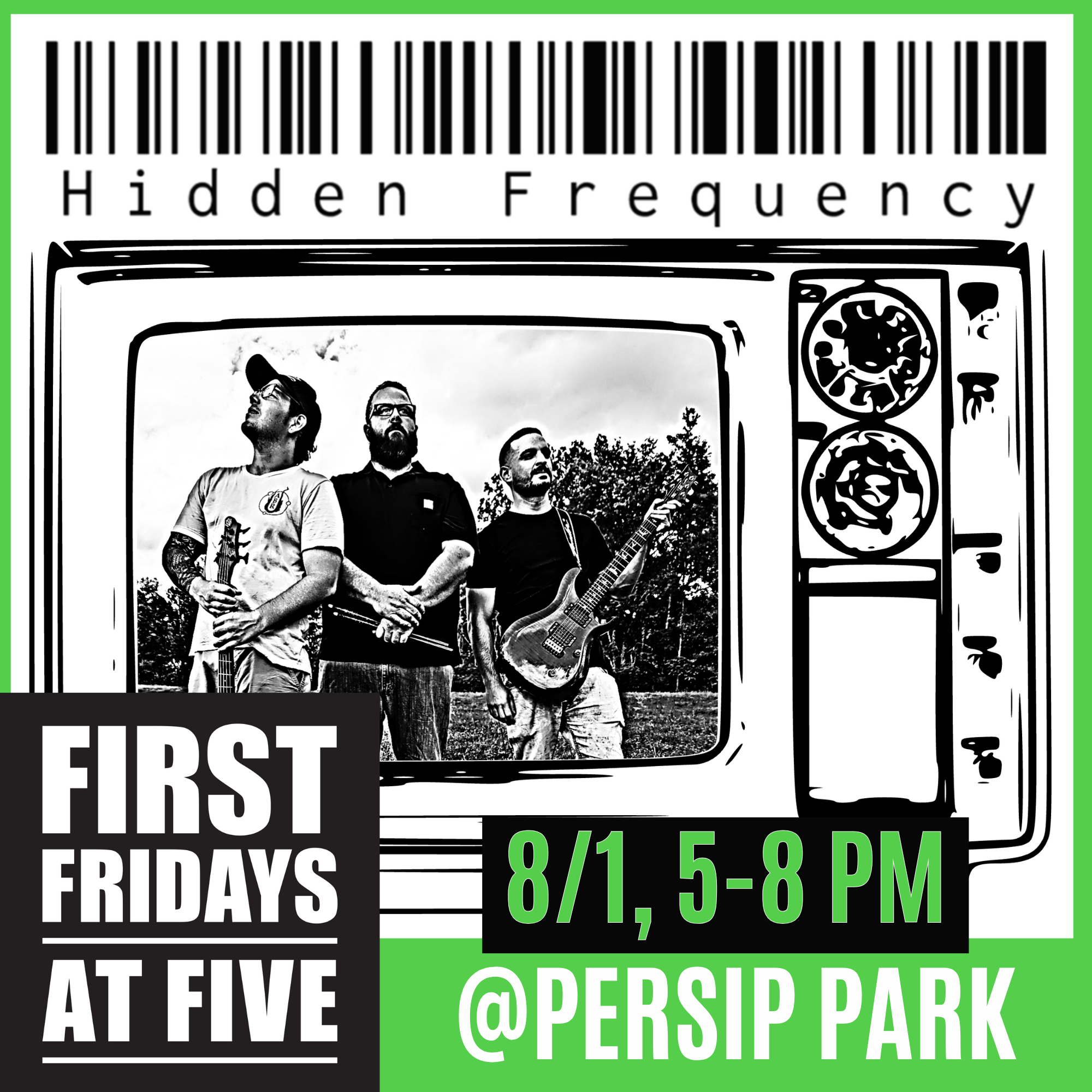 Hidden Frequency First Fridays at Five August 1