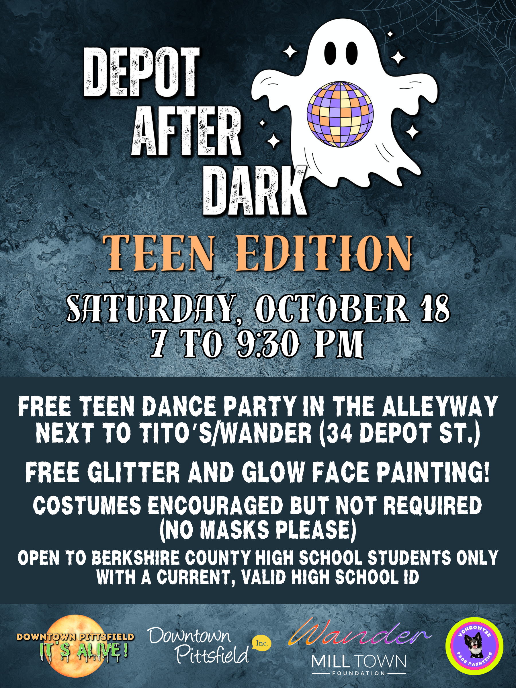Depot After Dark: Teen Dance Party Edition!