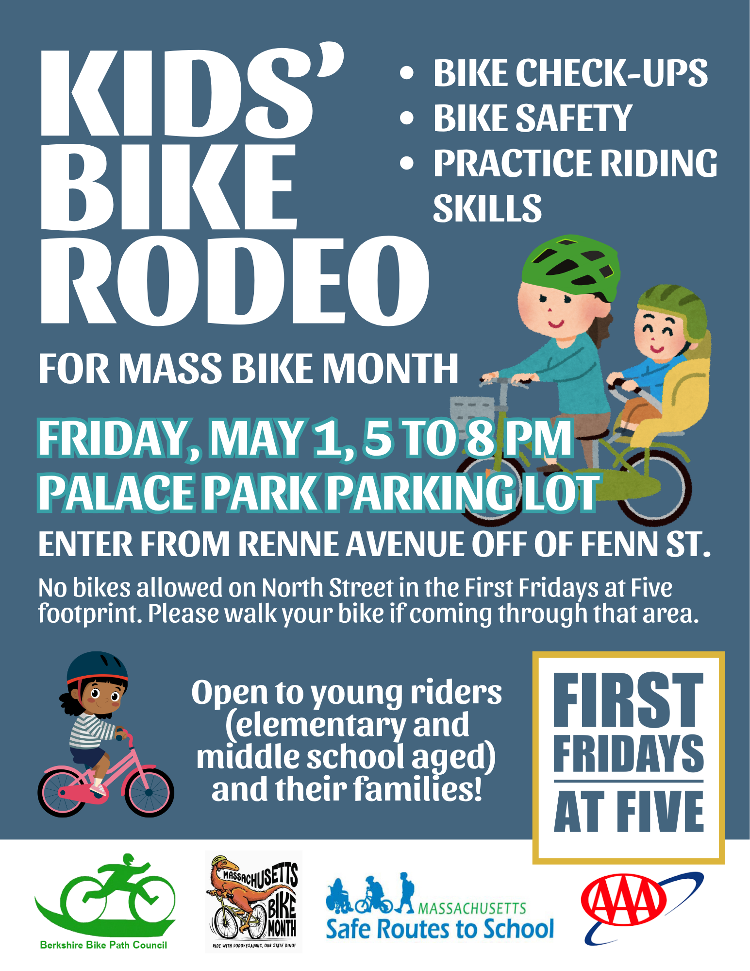 First Fridays: Kids’ Bike Rodeo