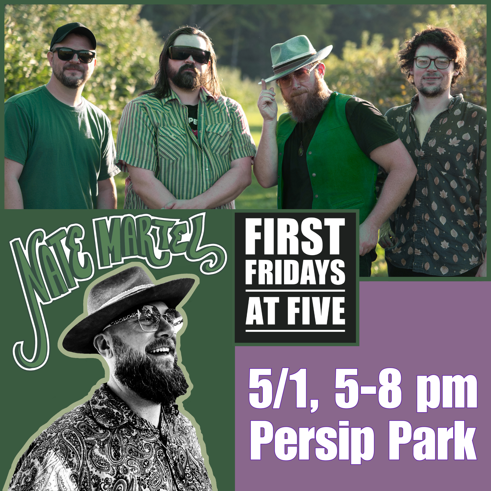 First Fridays at Five: Nate Martel and Band