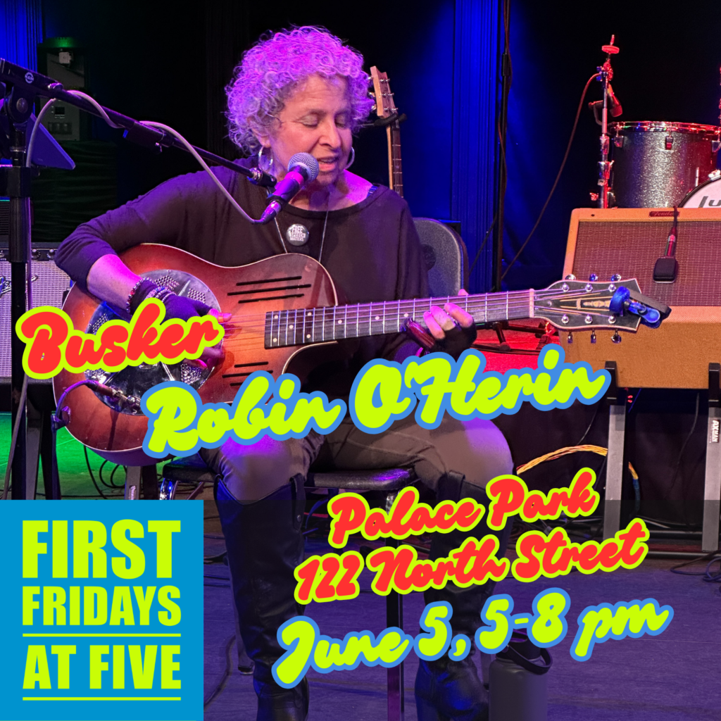 First Fridays at Five: Busker Robin O'Herin