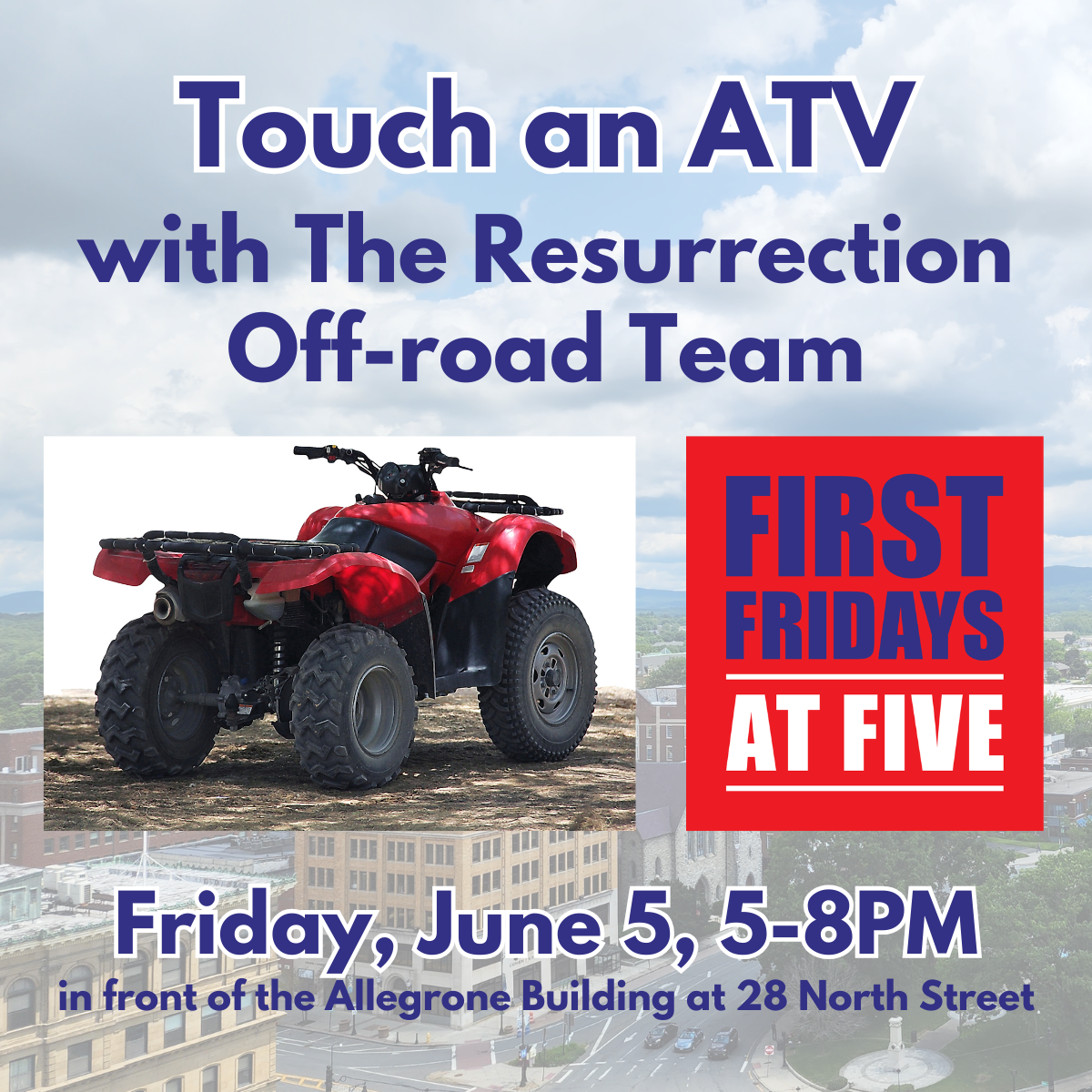First Fridays at Five: “Touch an ATV”