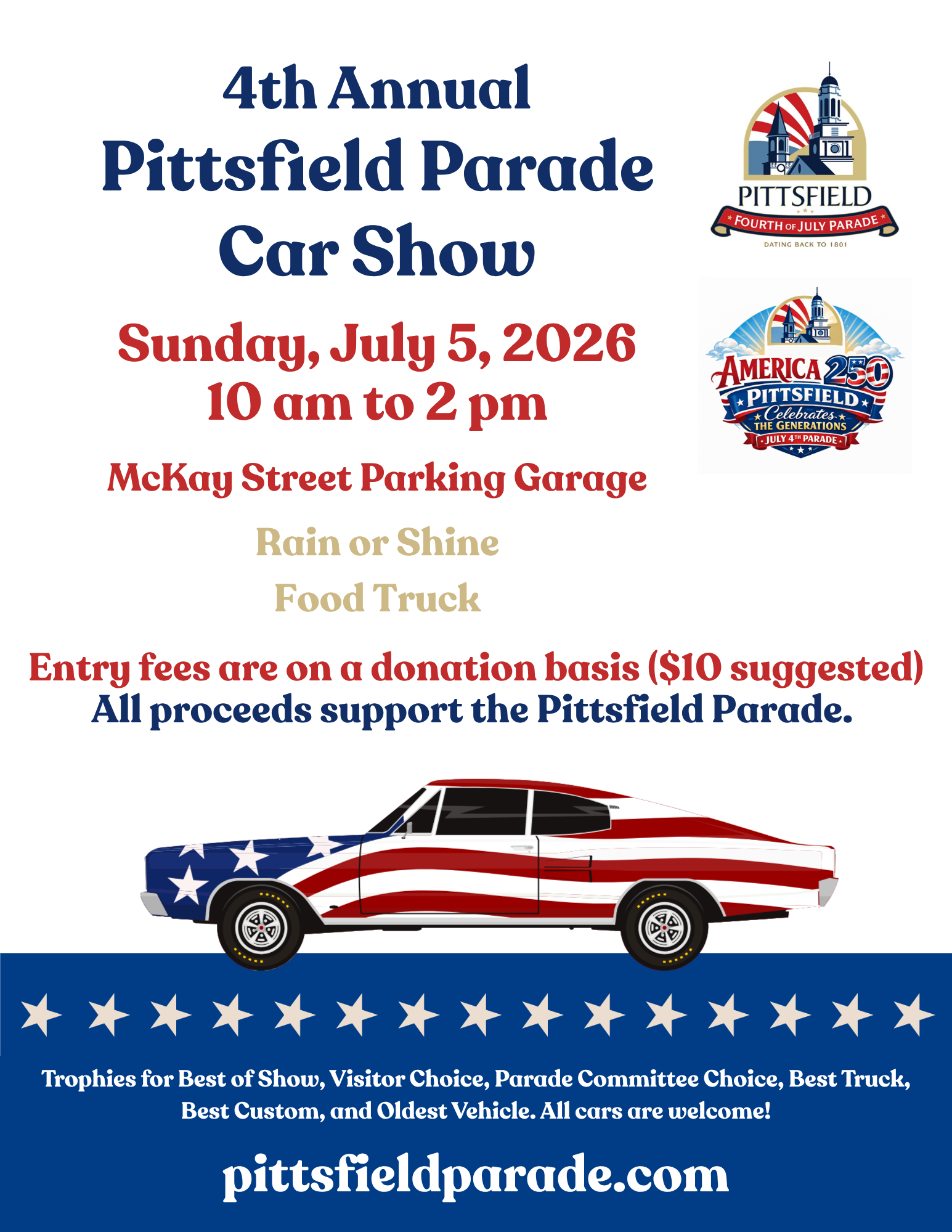 Pittsfield Parade Car Show