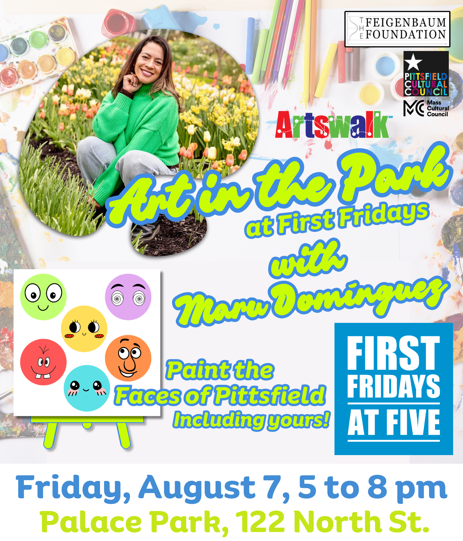 "Art in the Park": Faces of Pittsfield Community Art Experience
