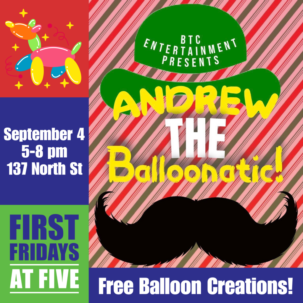First Fridays at Five: Andrew the Balloonatic