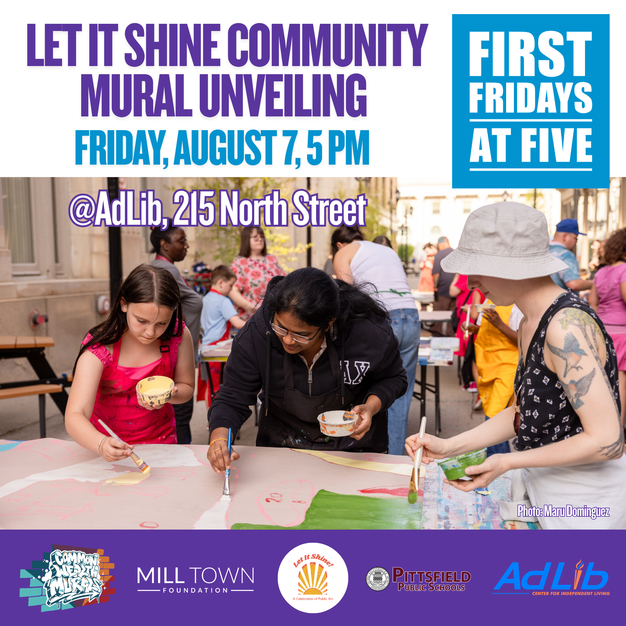 First Fridays at Five: Mural Unveiling